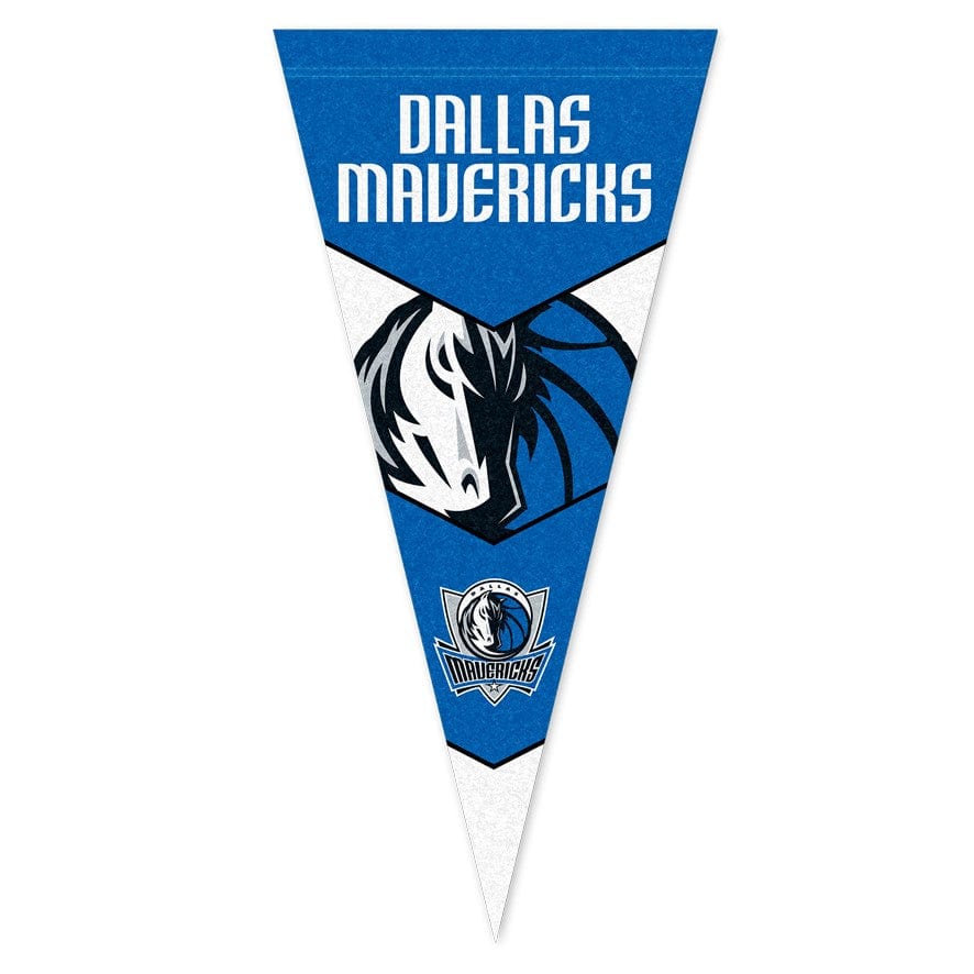 NBA Branded Accessories Dallas Mavericks NBA 57 x 27 Team Felt Pennant