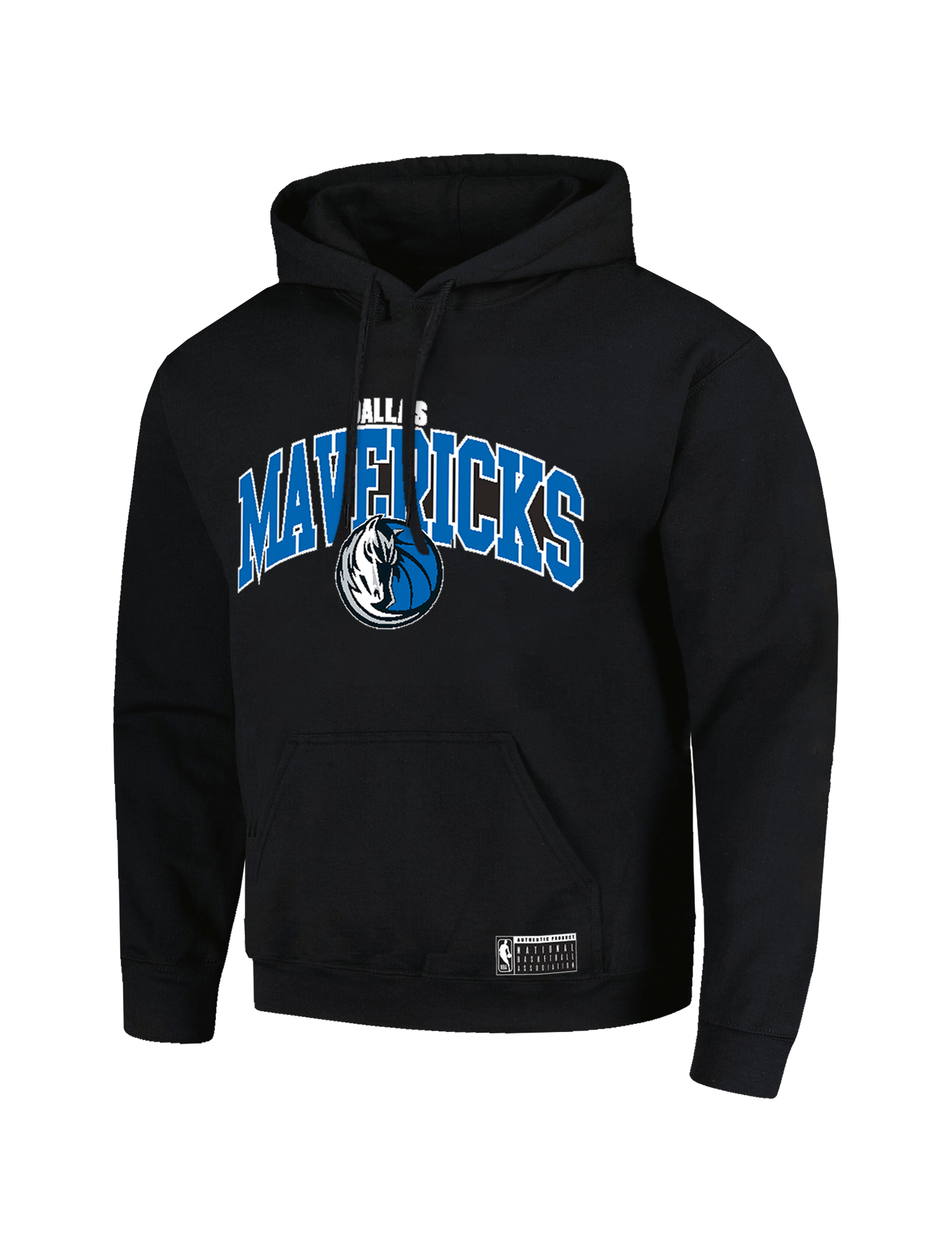 NBA Essentials Jumpers Dallas Mavericks NBA Team Arch Hoodie Jumper - Black