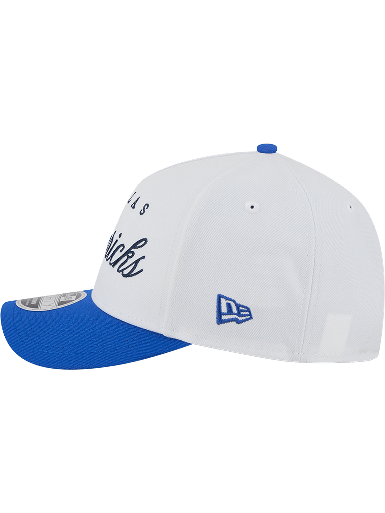 New Era Caps Dallas Mavericks New Era NBA 25 Draft 9FORTY M-Crown A-Frame Snapback Hat - White