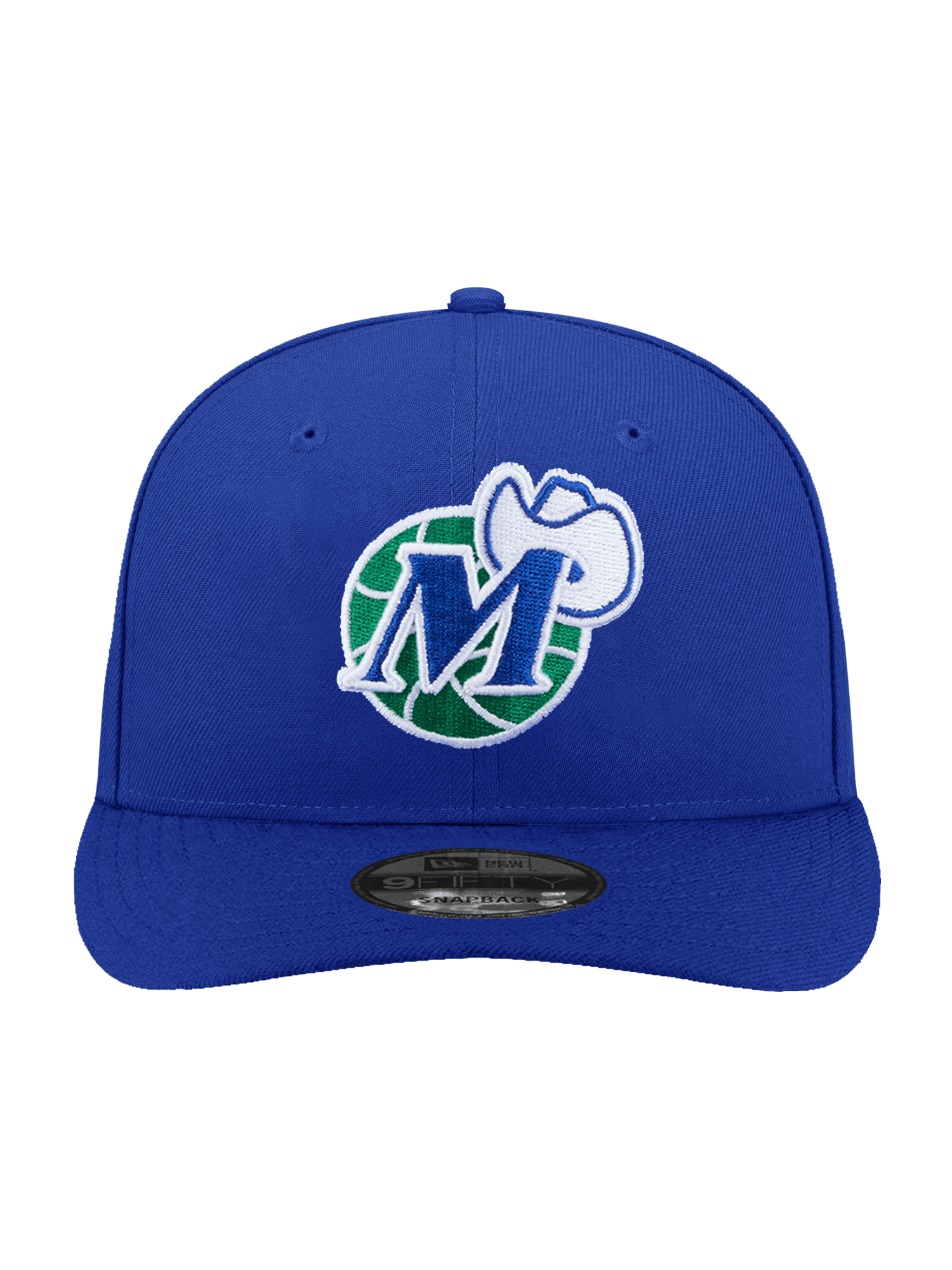 New Era Caps Dallas Mavericks New Era NBA HWC 9FIFTY Pre-Curved Snapback Hat - Blue