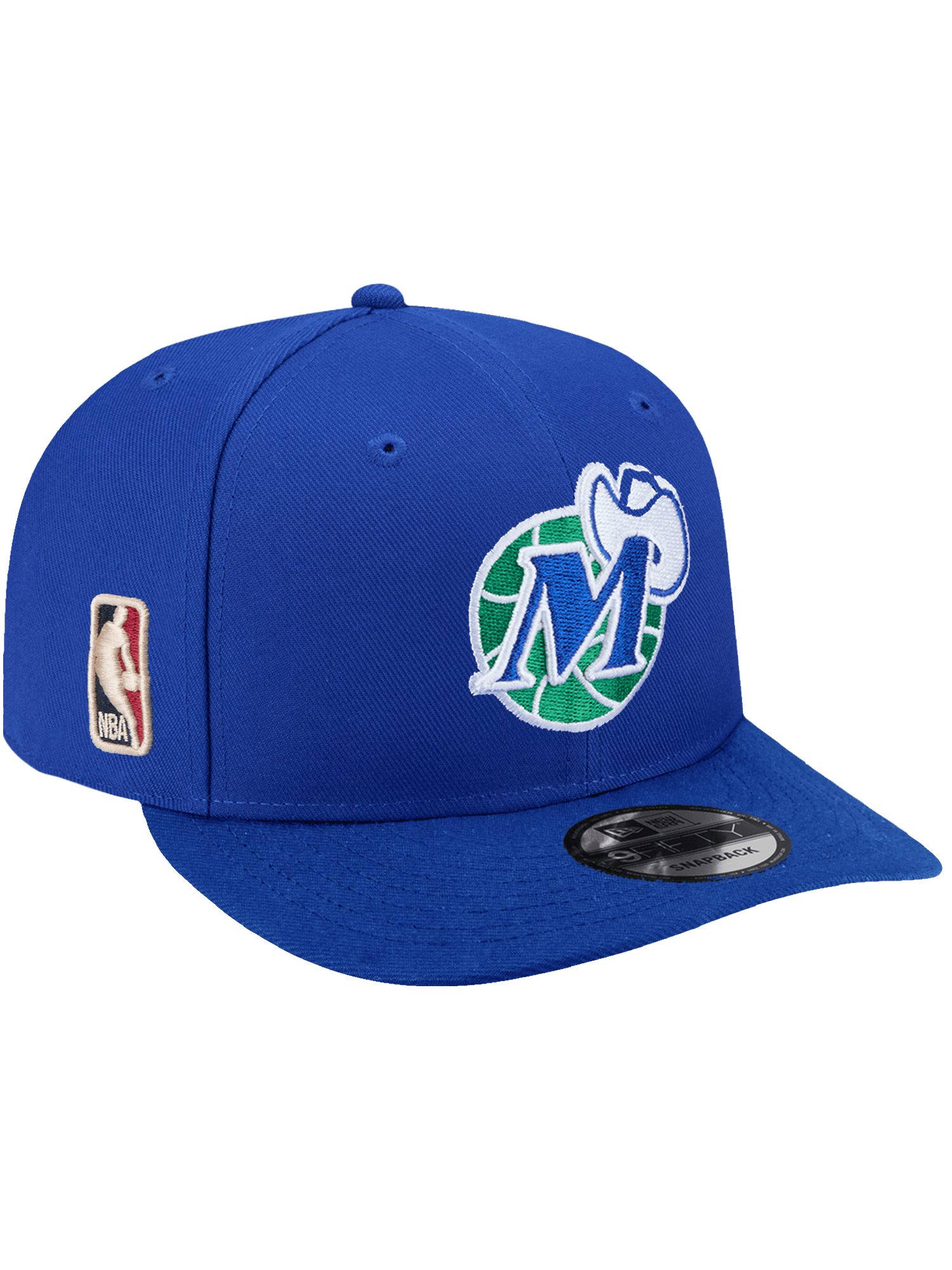 New Era Caps Dallas Mavericks New Era NBA HWC 9FIFTY Pre-Curved Snapback Hat - Blue