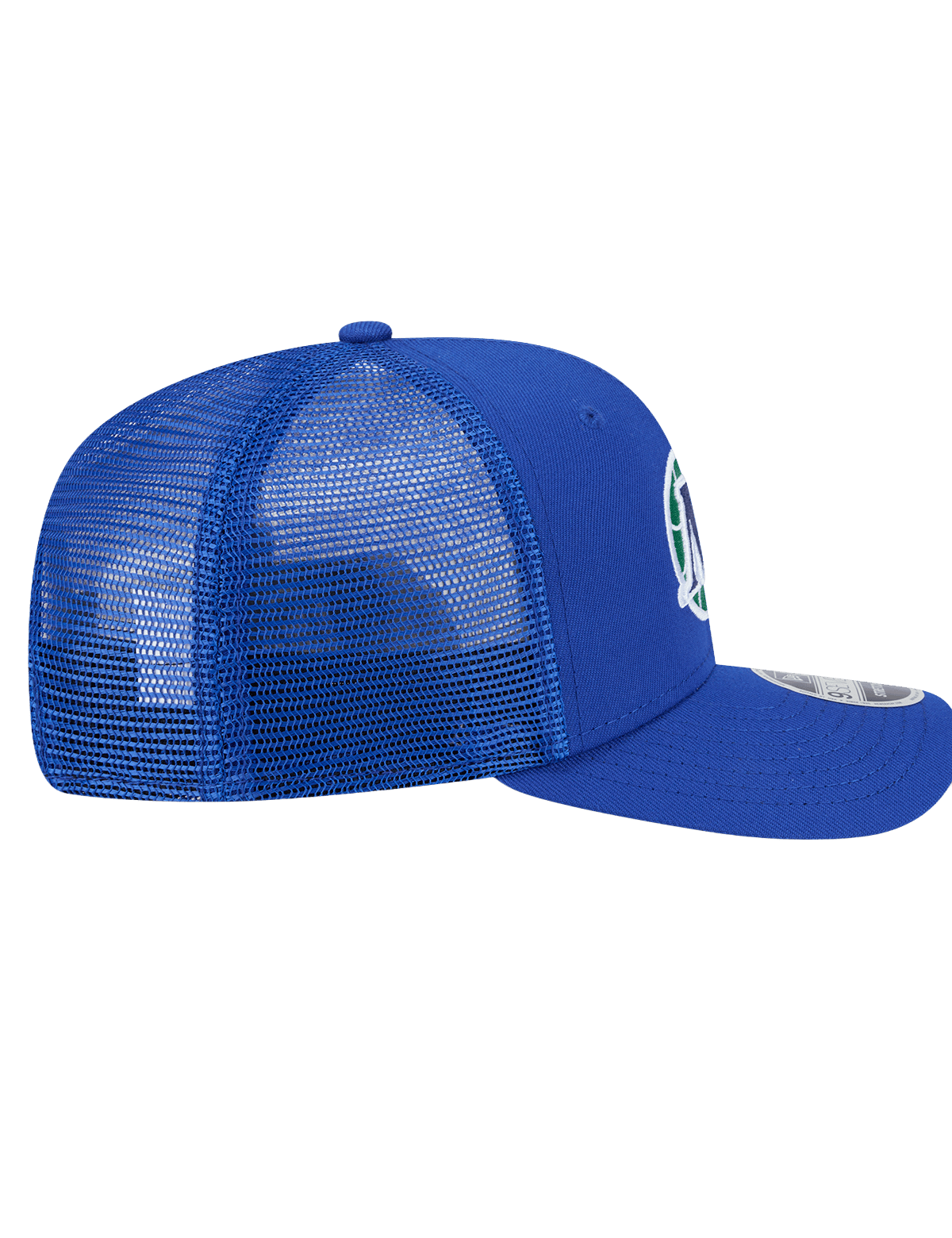 New Era Caps Dallas Mavericks New Era NBA HWC 9SEVENTY Trucker Stretch Snapback Hat - Blue
