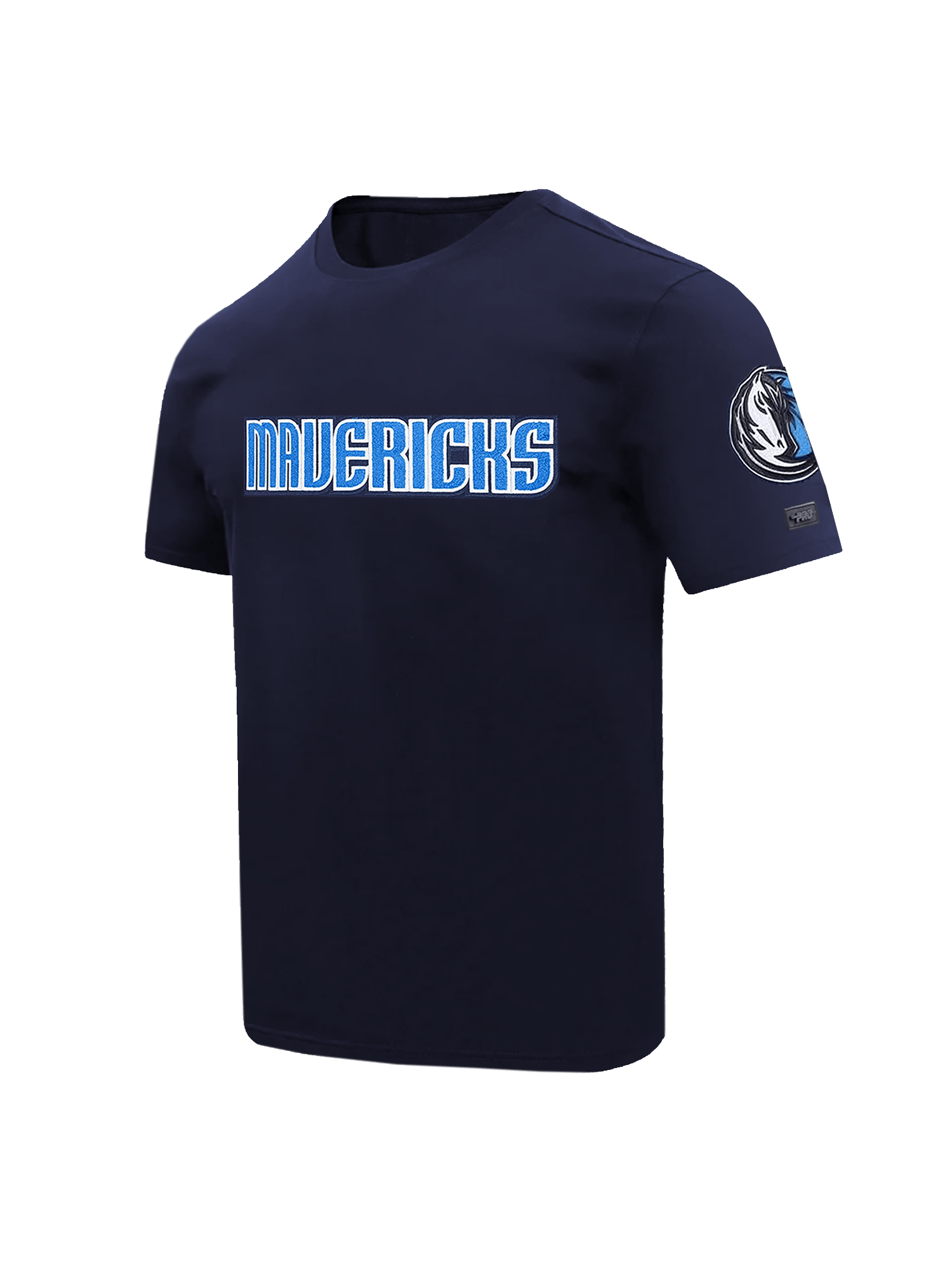 Pro Standard T-Shirts Dallas Mavericks Pro Standard NBA Team Chenille Flex T-Shirt - Navy