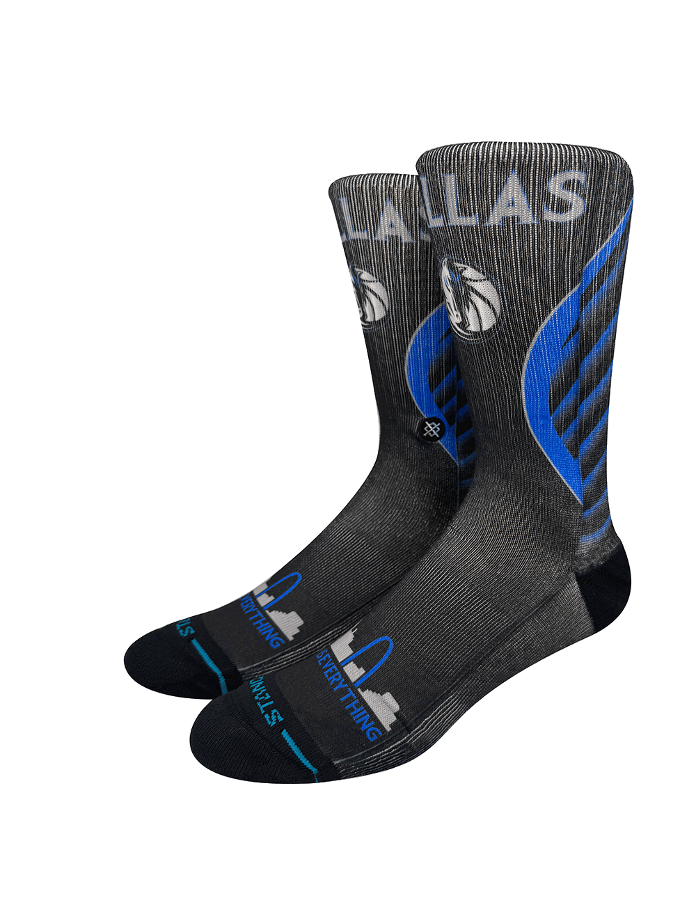 Stance Socks Large (9-12 US) Dallas Mavericks Stance NBA 25-26 City Edition Crew Socks