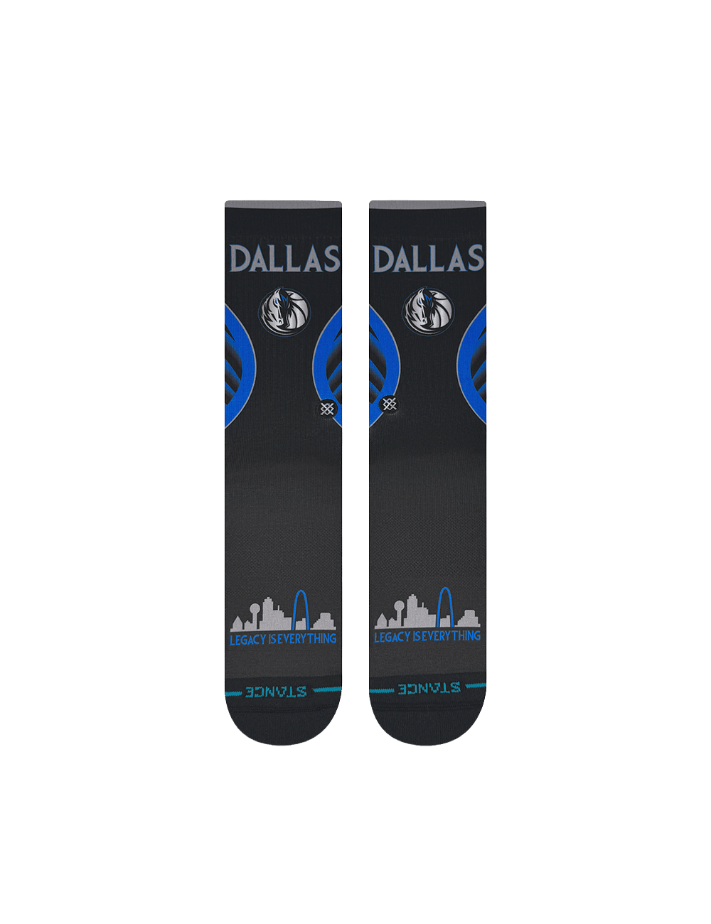 Stance Socks Large (9-12 US) Dallas Mavericks Stance NBA 25-26 City Edition Crew Socks