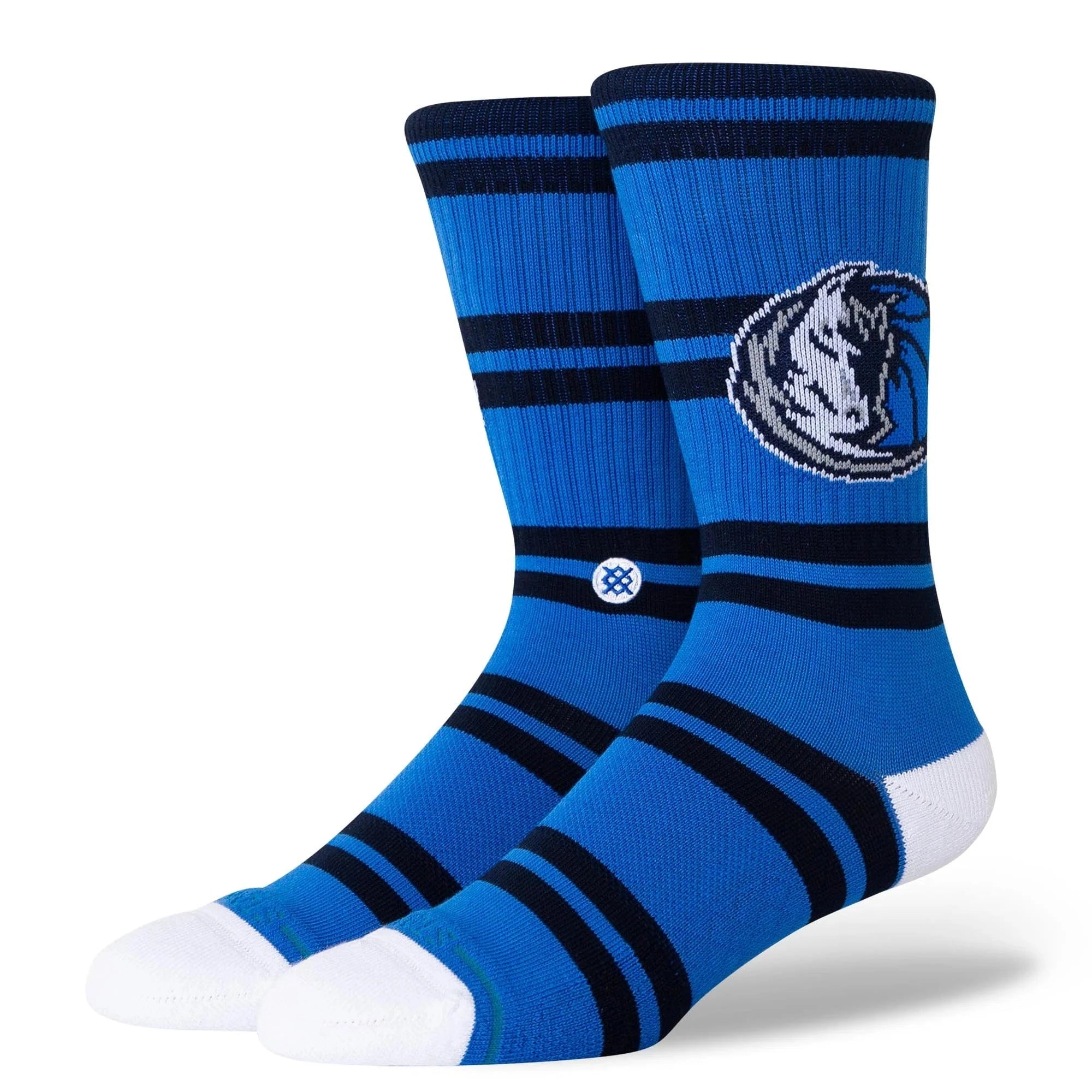 Stance Socks Large (9-12 US) Dallas Mavericks Stance NBA Team Prep Crew Socks