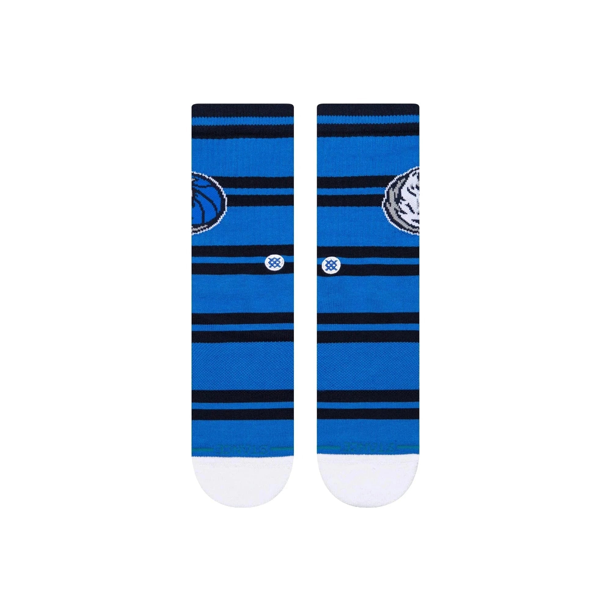 Stance Socks Large (9-12 US) Dallas Mavericks Stance NBA Team Prep Crew Socks