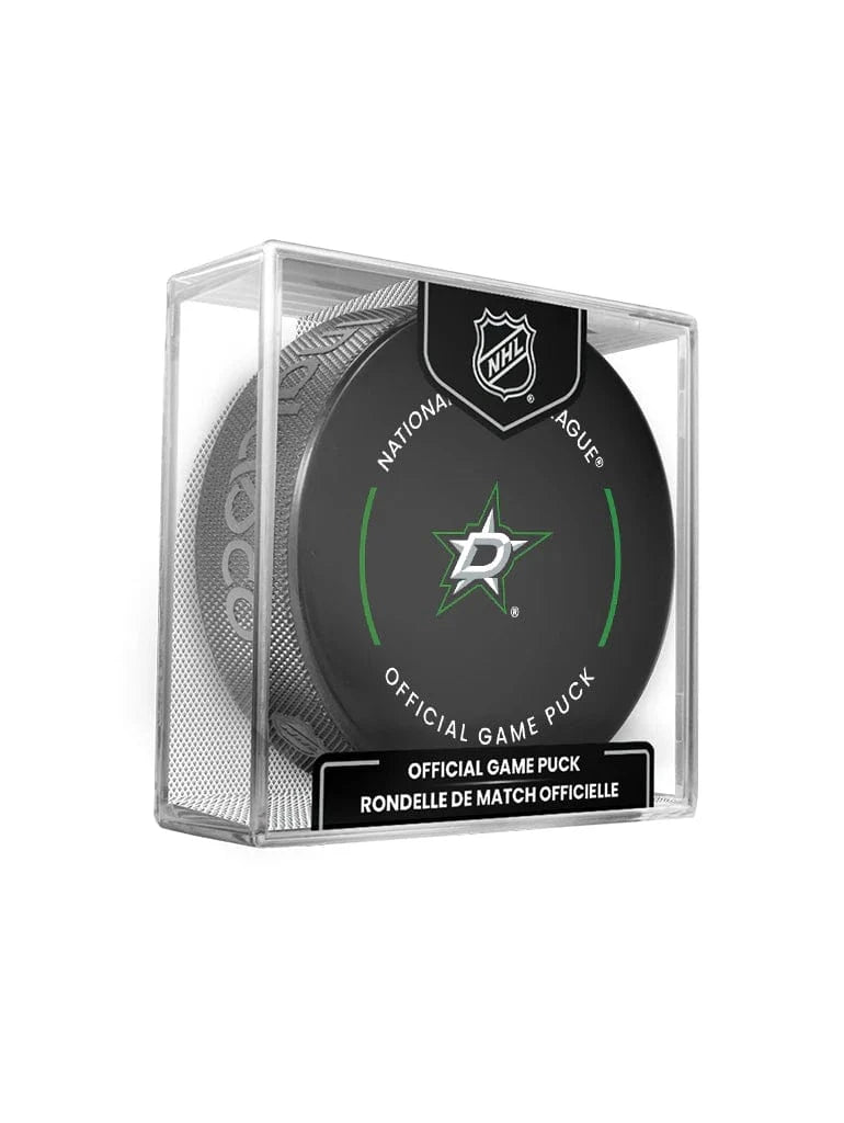 Inglasco Pucks Dallas Stars Inglasco NHL 24-25 Official Game Puck In Cube