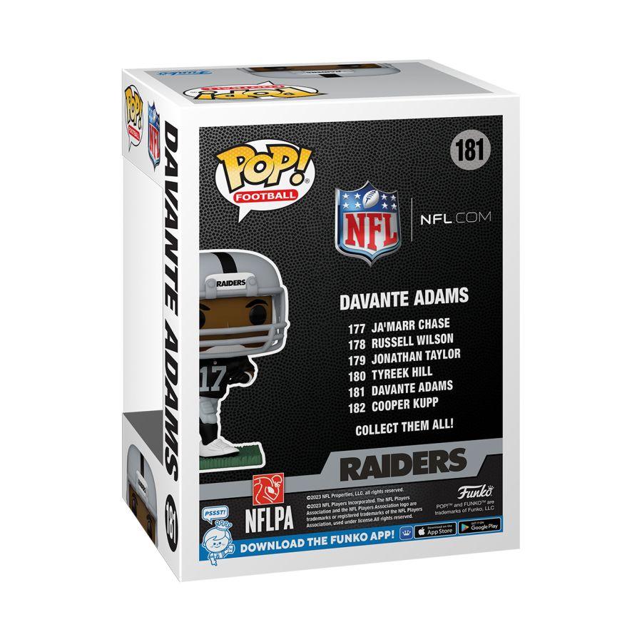 Funko Figures Davante Adams Las Vegas Raiders Funko NFL Pop Vinyl 3.75" Figure - Black