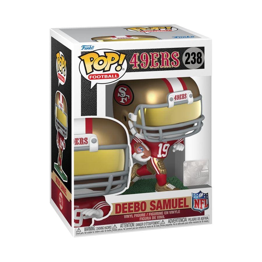 Funko Figures Deebo Samuel San Francisco 49ers Funko NFL Pop Vinyl 3.75" Figure - Red