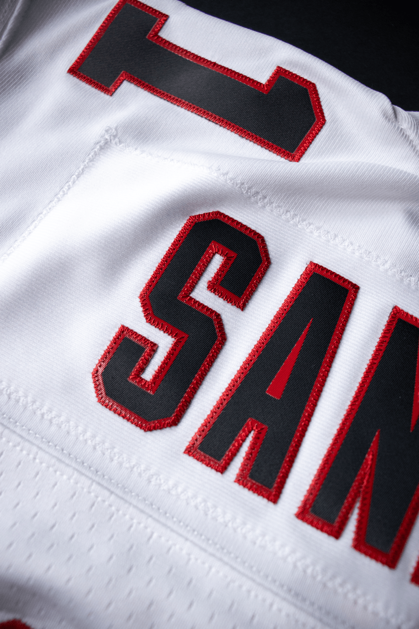 Mitchell And Ness Jerseys Deion Sanders Atlanta Falcons Mitchell & Ness NFL 92 Legacy Jersey - White