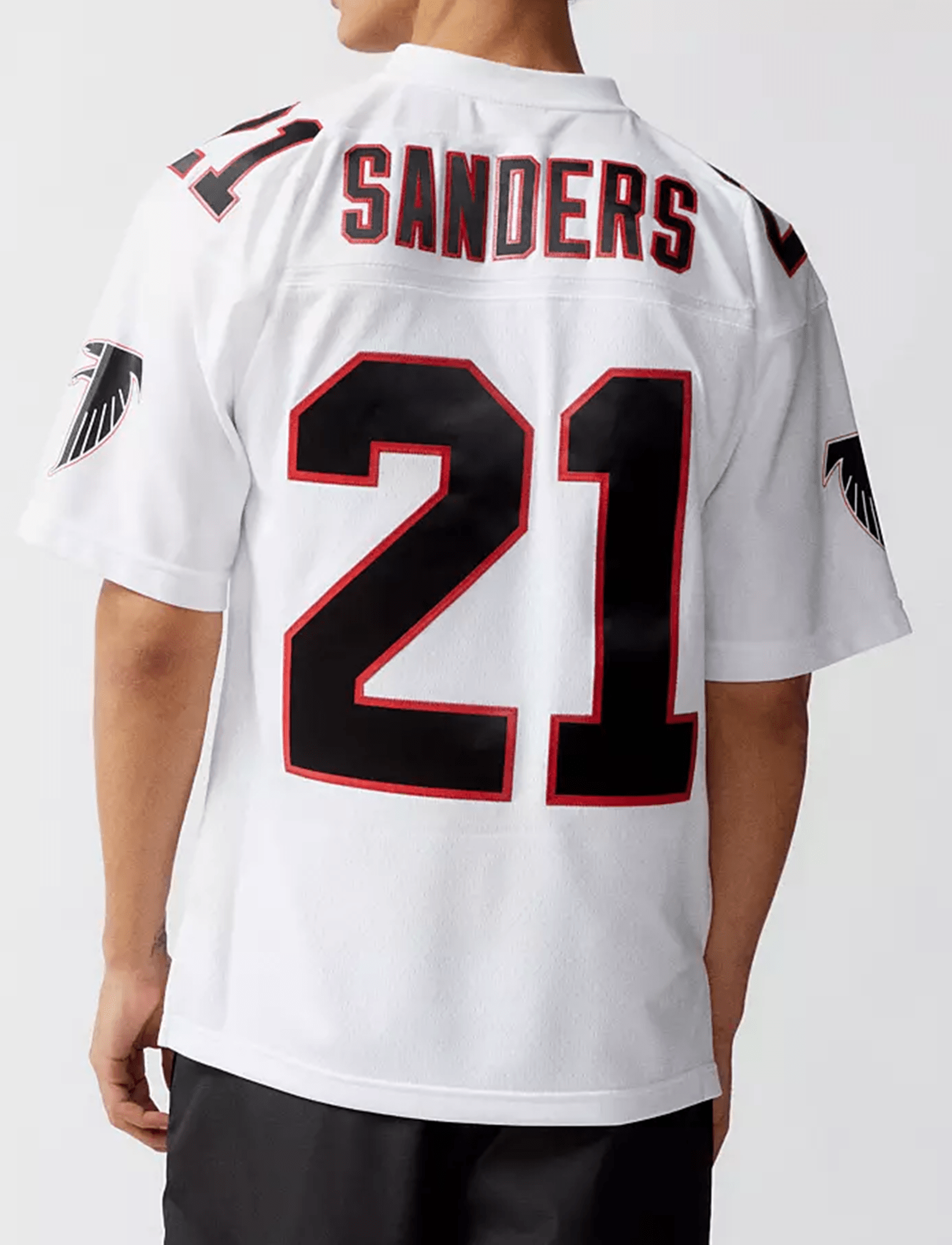 Mitchell And Ness Jerseys Deion Sanders Atlanta Falcons Mitchell & Ness NFL 92 Legacy Jersey - White