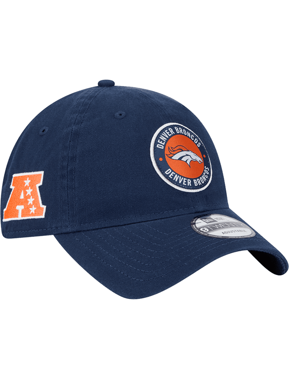 New Era Caps Denver Broncos New Era NFL 24 Sideline 9TWENTY Strapback Hat