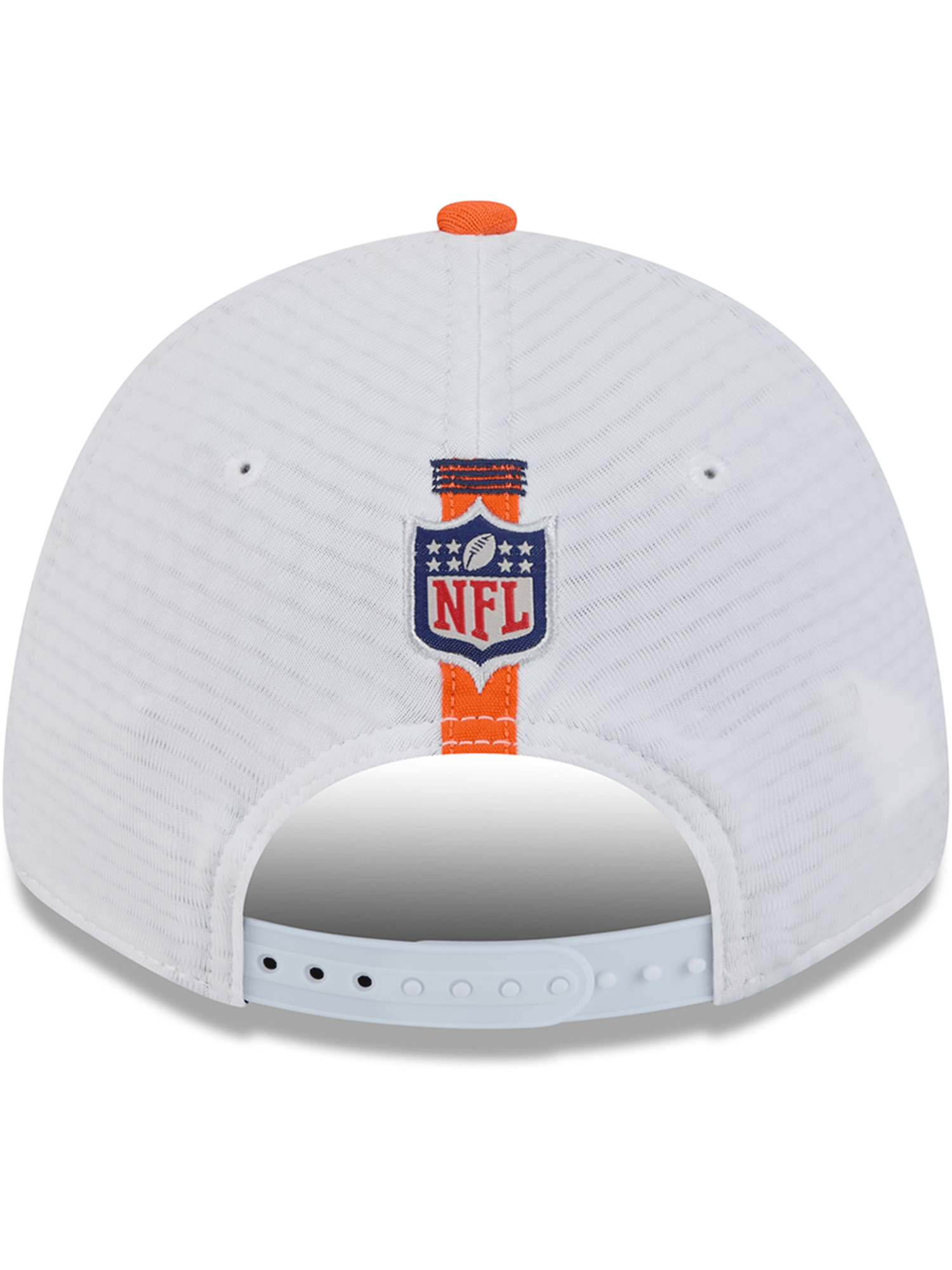 New Era Caps Denver Broncos New Era NFL 24 Training 9FORTY Stretch-Snapback Hat - White