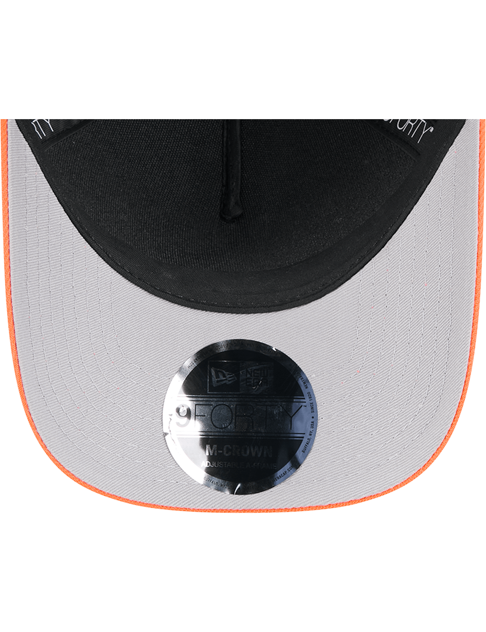New Era Caps Denver Broncos New Era NFL 25 Draft 9FORTY M-Crown Snapback Hat - Black