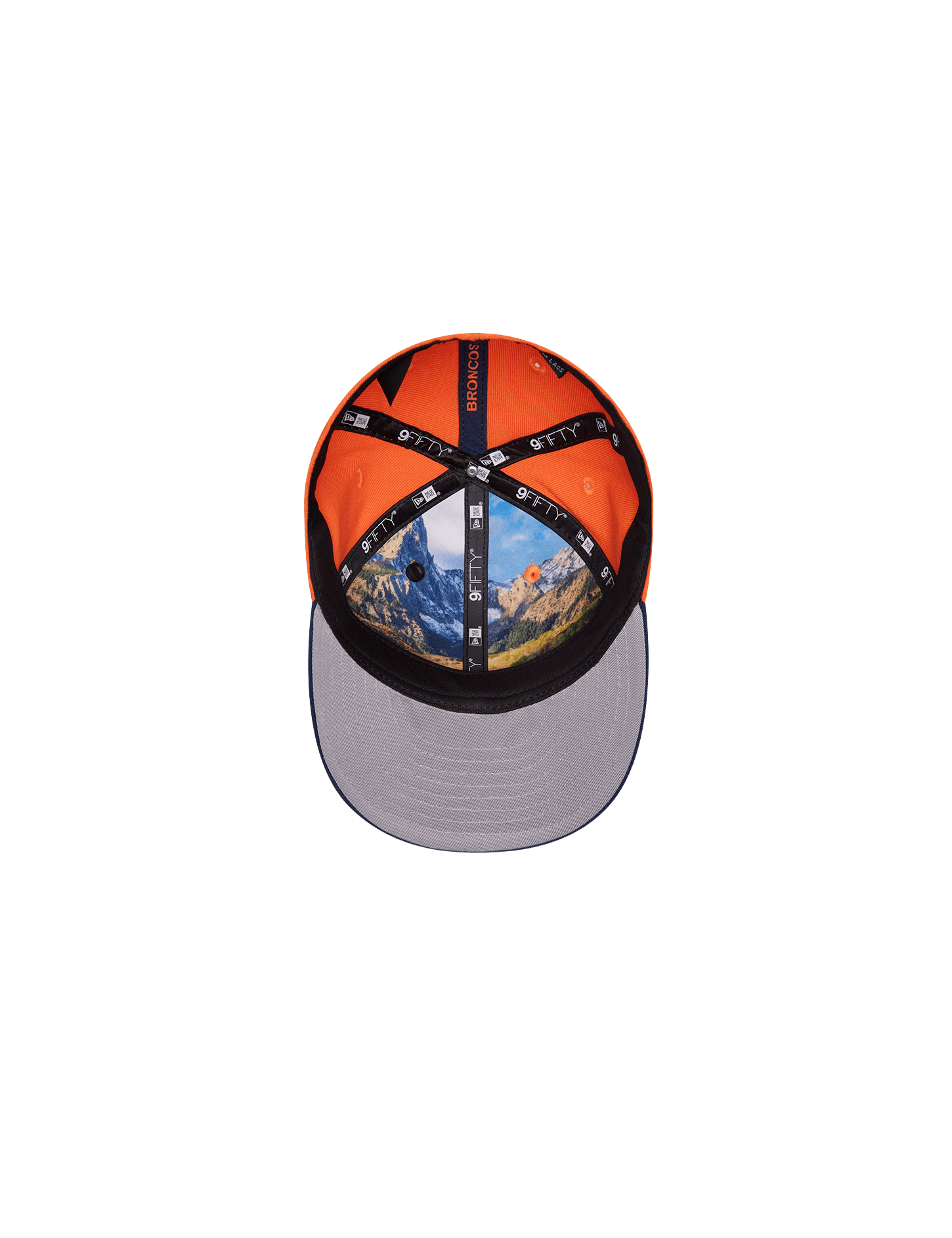 New Era Caps OSFM Denver Broncos New Era NFL Draft 26 9FIFTY Pre-Curved Snapback Hat