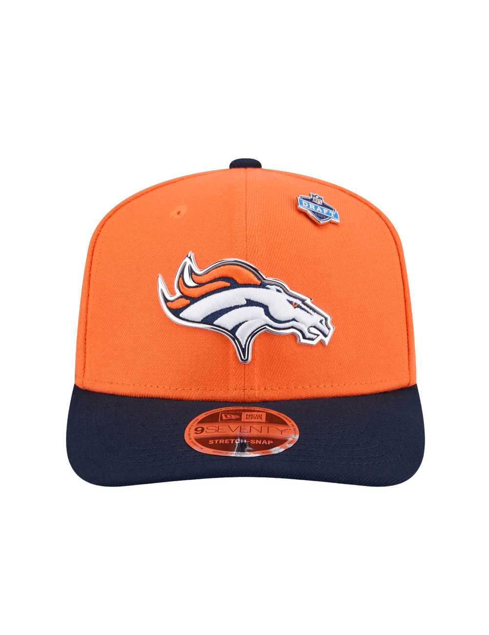 New Era Caps OSFM Denver Broncos New Era NFL Draft 26 9SEVENTY Stretch-Snapback Hat