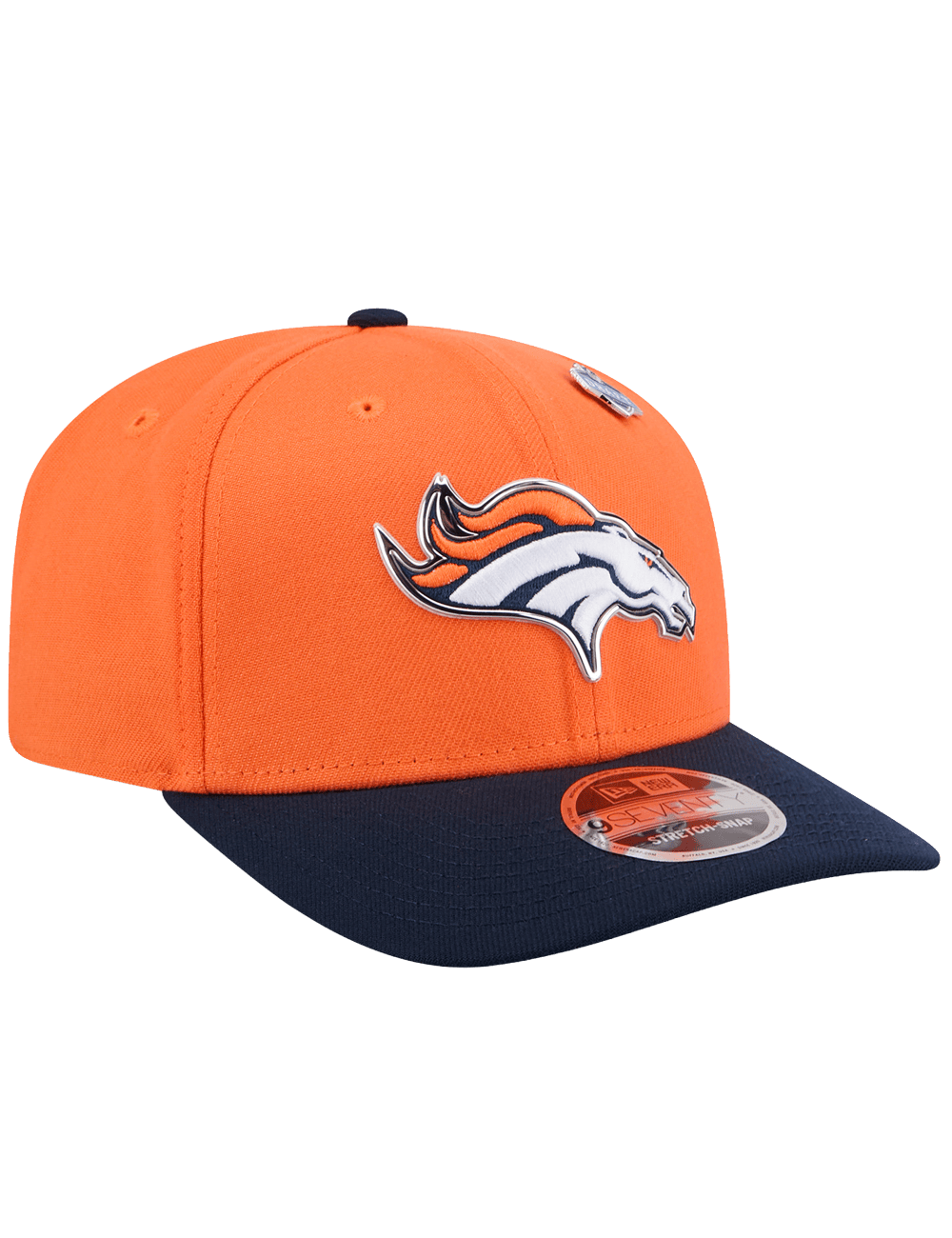 New Era Caps OSFM Denver Broncos New Era NFL Draft 26 9SEVENTY Stretch-Snapback Hat