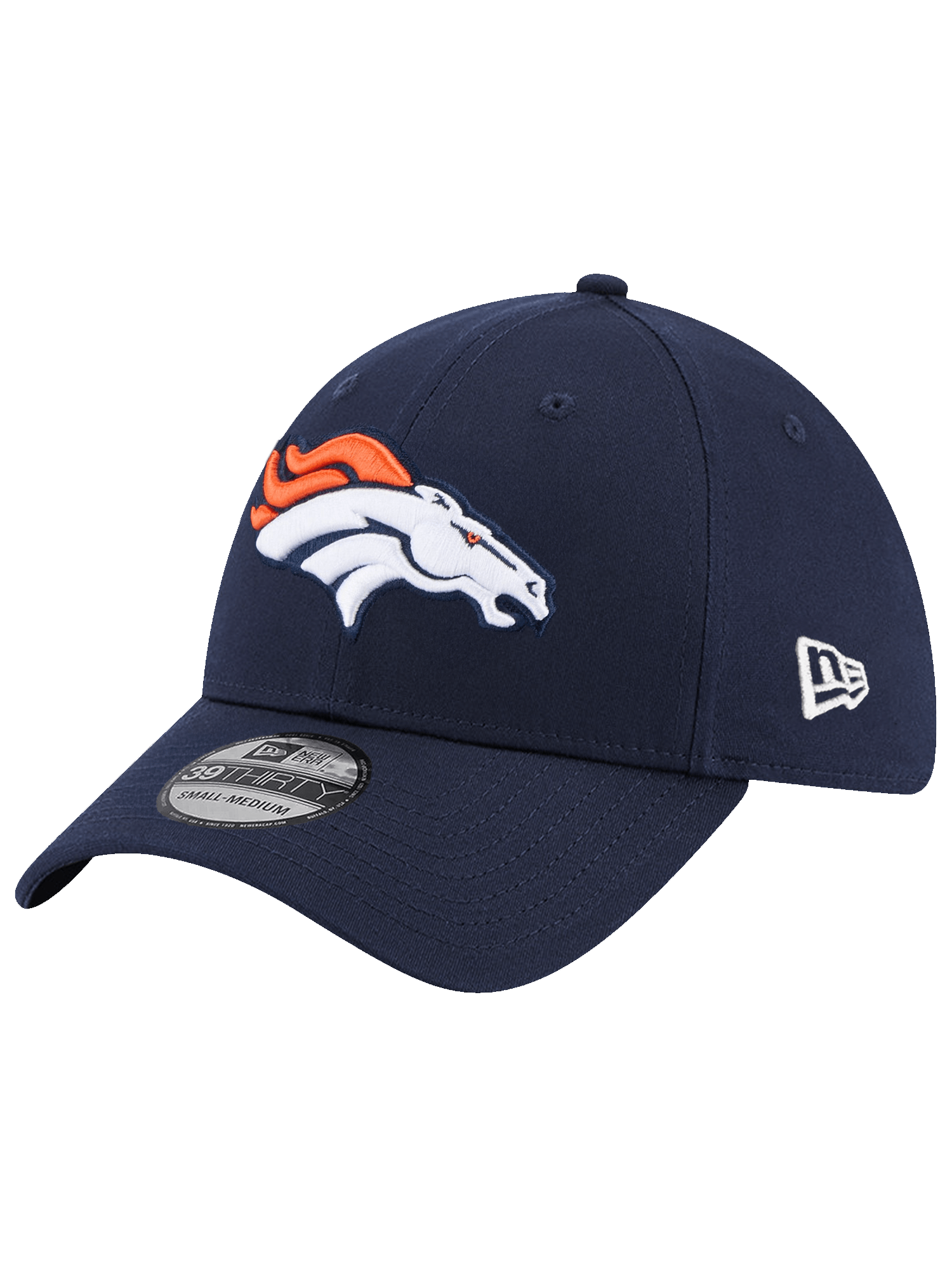 New Era Caps Denver Broncos New Era NFL Team 39THIRTY Stretch-Fit Hat - Navy