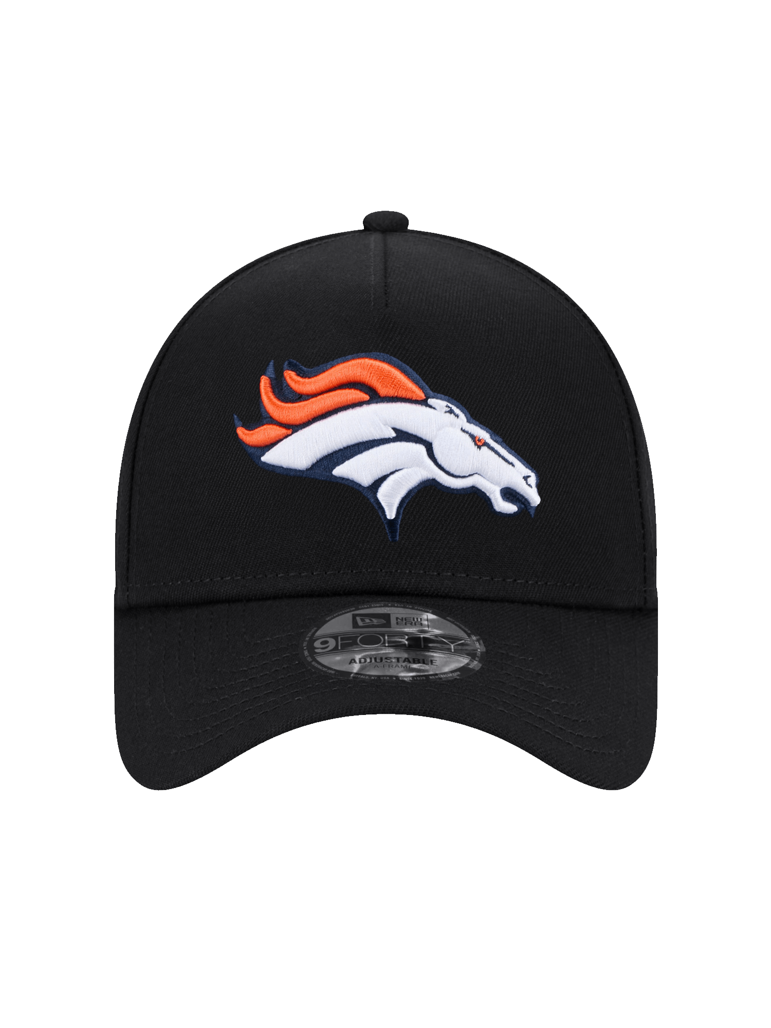 New Era Caps Denver Broncos New Era NFL Team 9FORTY A-Frame Snapback Hat - Black