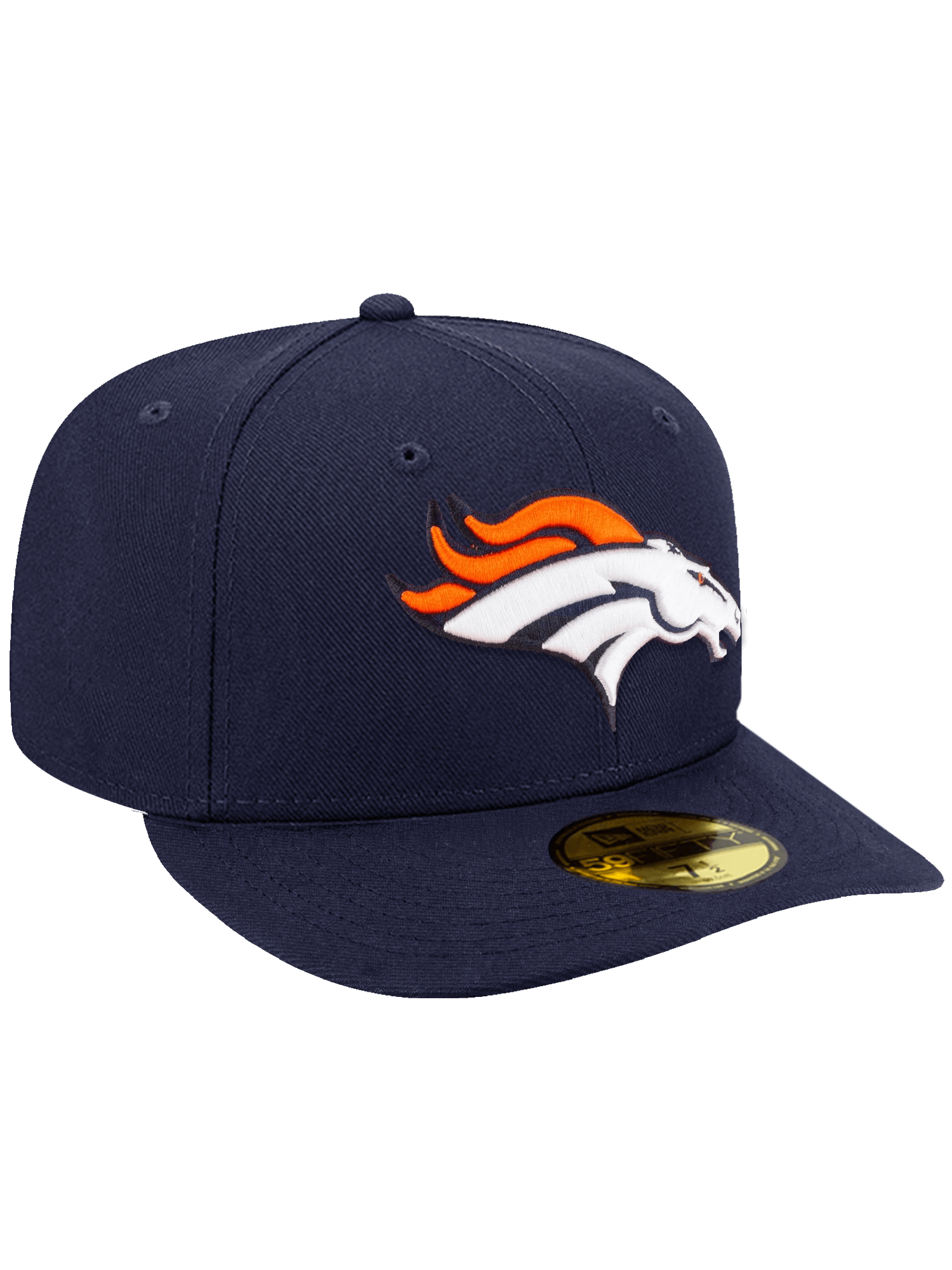 New Era Caps Denver Broncos New Era NFL Team Pre-Curved 59FIFTY Fitted Hat - Navy
