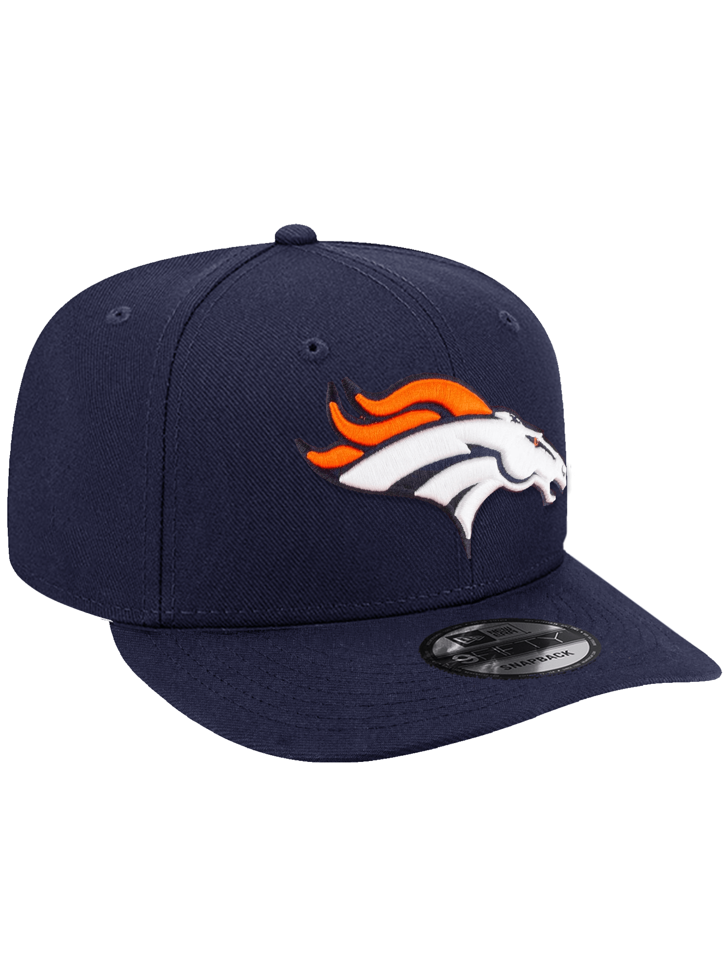 New Era Caps Denver Broncos New Era NFL Team Pre-Curved 9FIFTY Snapback Hat - Navy