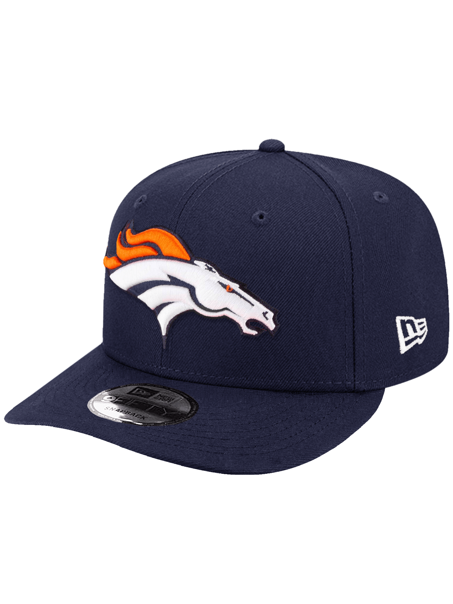 New Era Caps Denver Broncos New Era NFL Team Pre-Curved 9FIFTY Snapback Hat - Navy