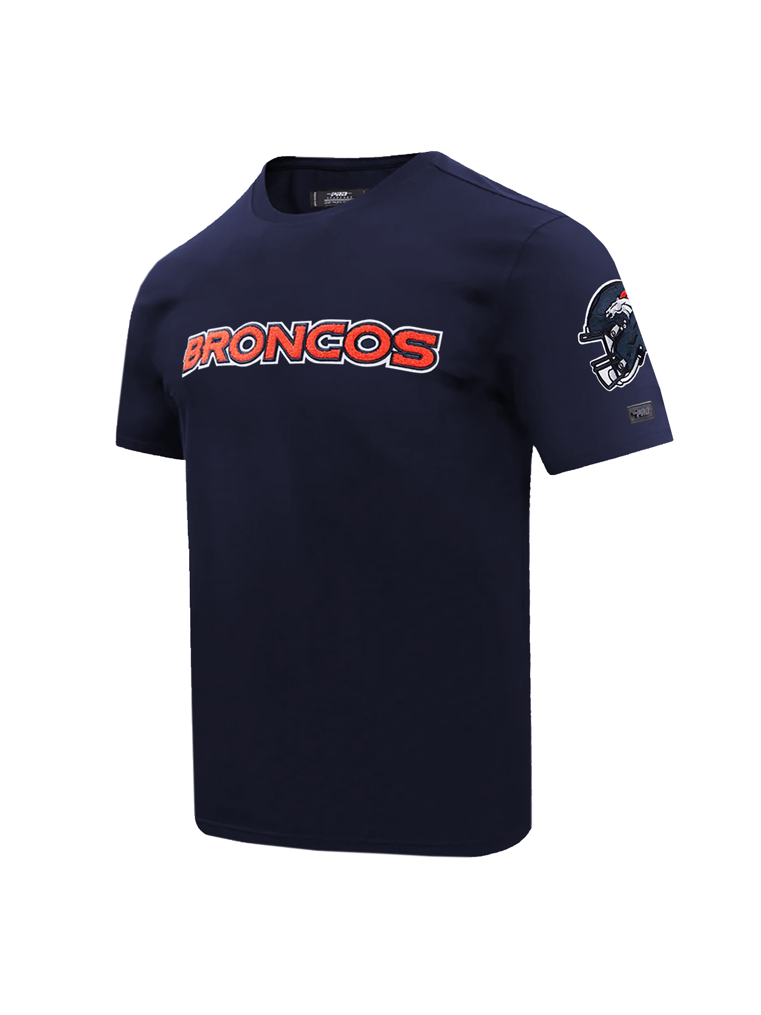 US Sports HQ Bundles Denver Broncos NFL T-Shirt, Ball & Pocket Helmet Bundle