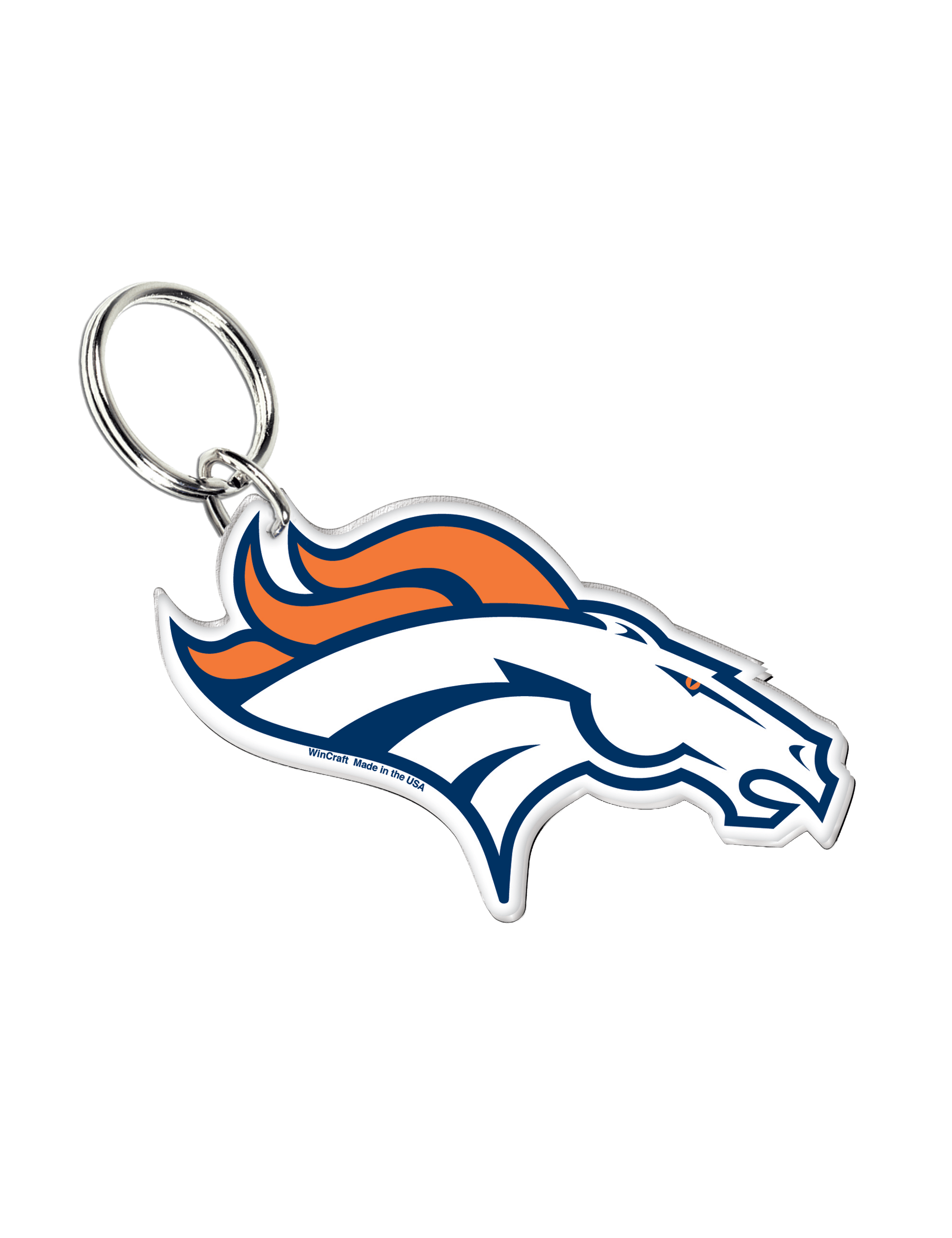 Wincraft Accessories Denver Broncos Wincraft NFL Premium Acrylic Team Key Ring