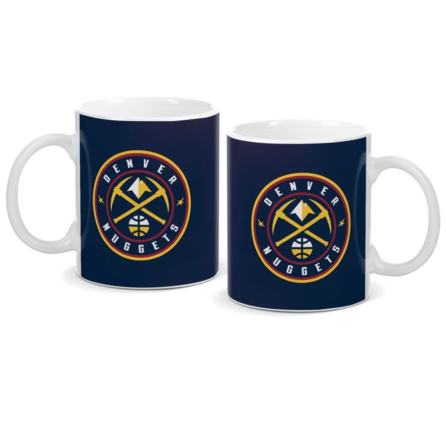 NBA Branded Accessories Denver Nuggets NBA Team Logo Ceramic Coffee Mug - Navy