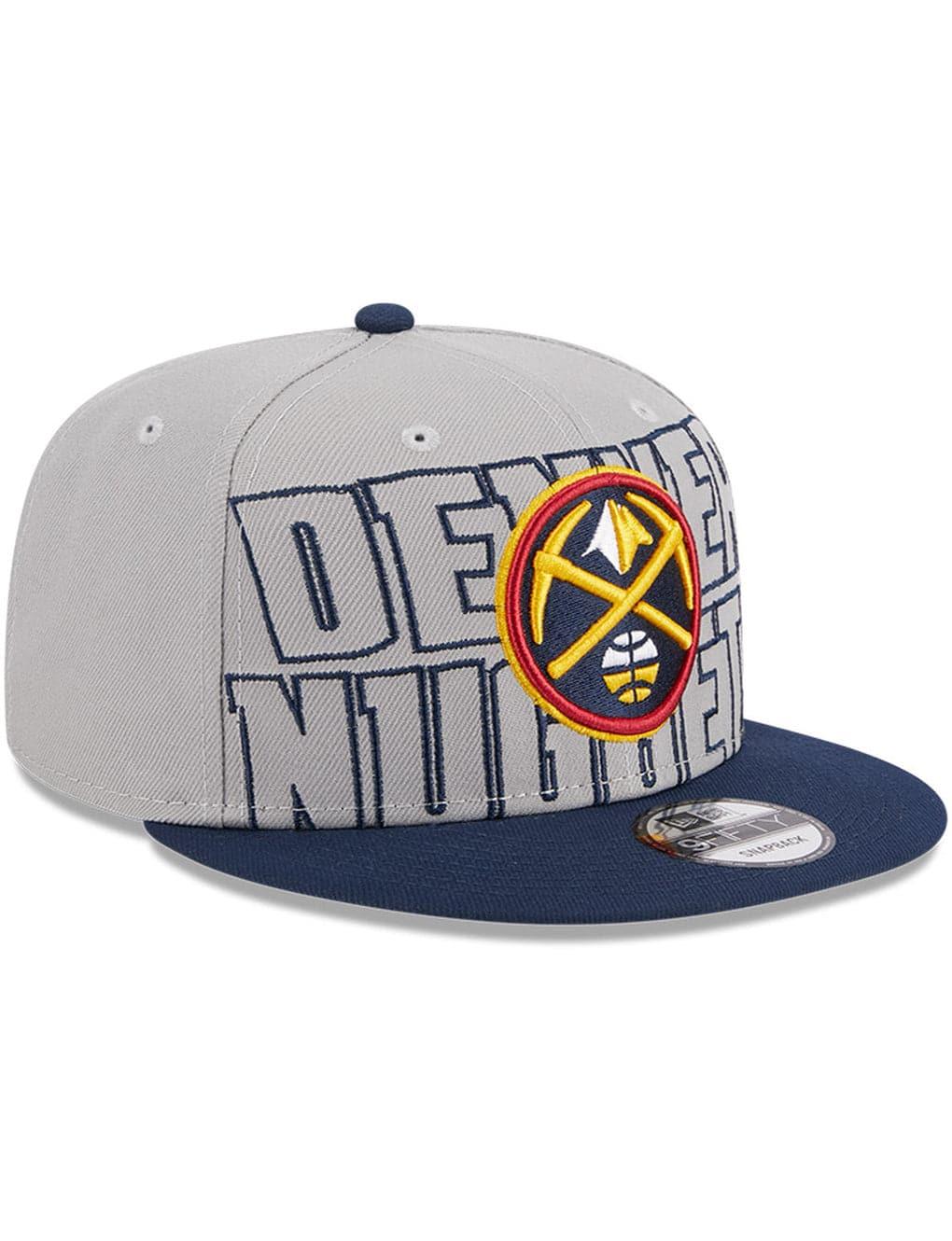 New Era Caps Denver Nuggets New Era NBA 23 Draft 9FIFTY Snapback Hat - Grey