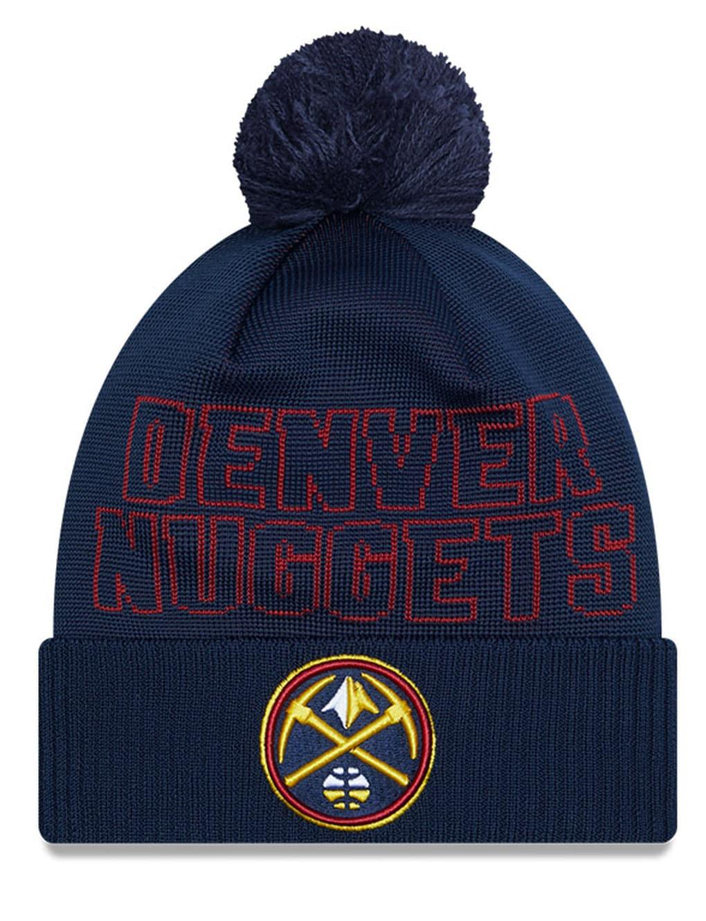 New Era Beanies Denver Nuggets New Era NBA 23 Draft Knit Beanie - Navy