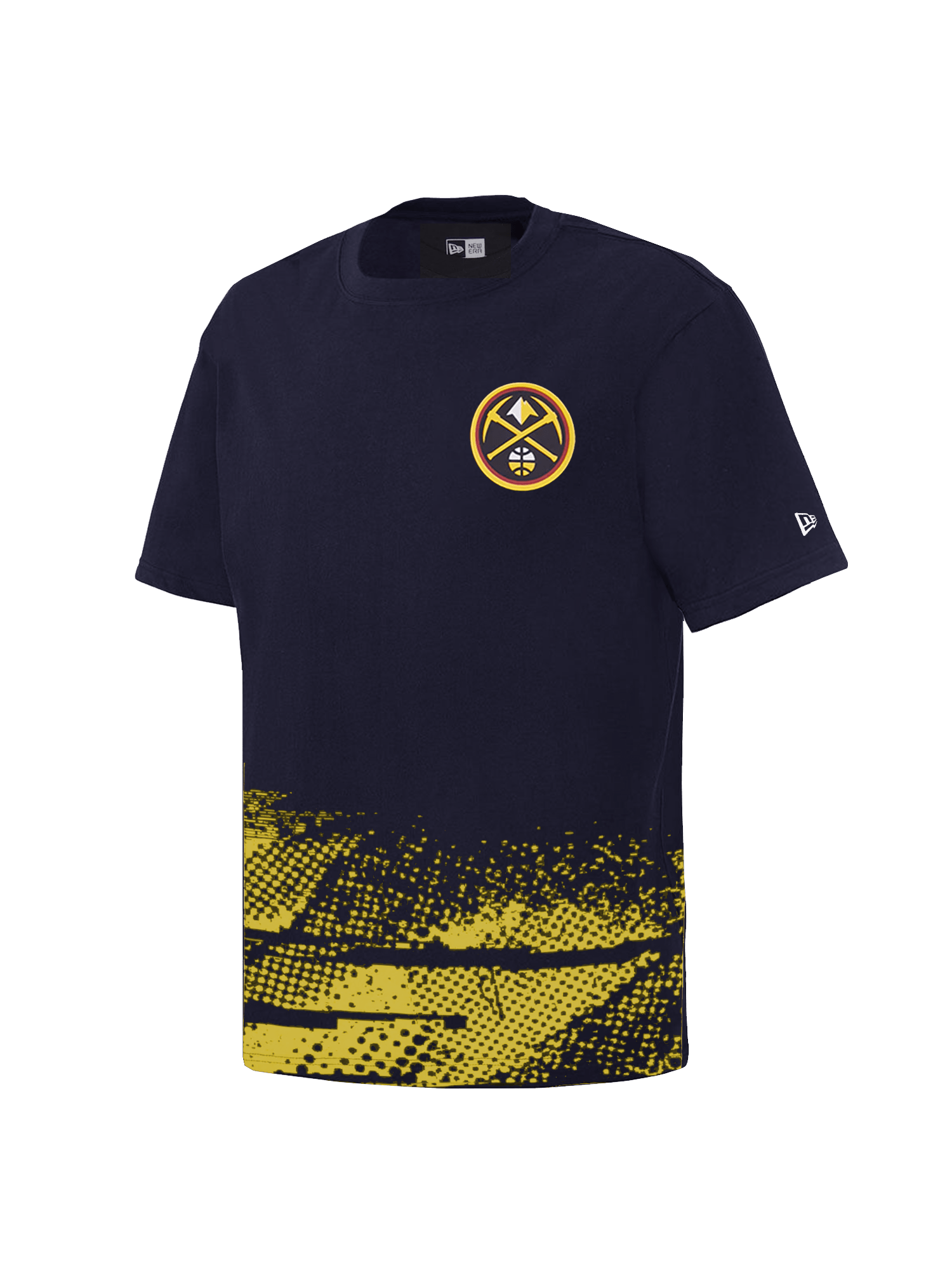 New Era T-Shirts Denver Nuggets New Era NBA 24-25 Tip-Off T-Shirt - Navy