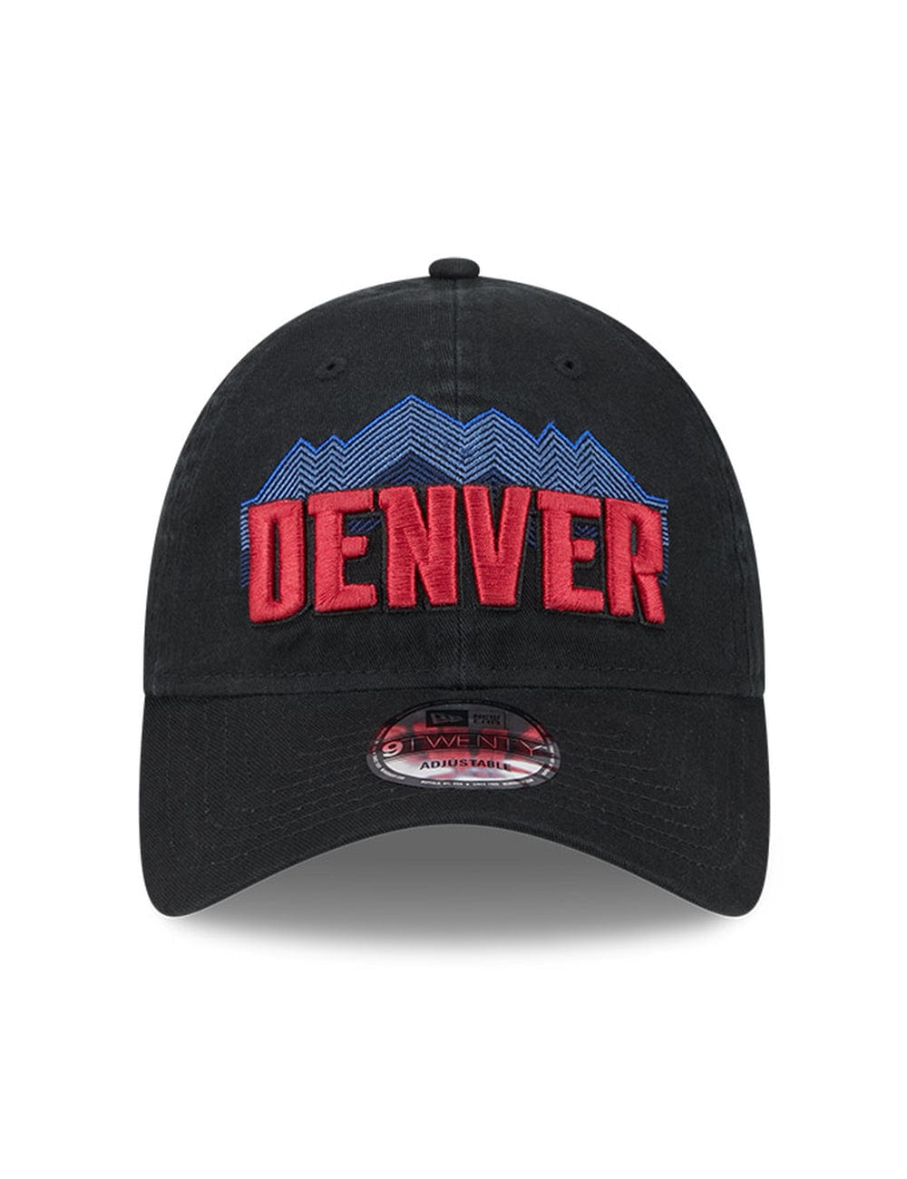 New Era Caps Denver Nuggets New Era NBA 24 City Edition 9TWENTY Strapback Hat