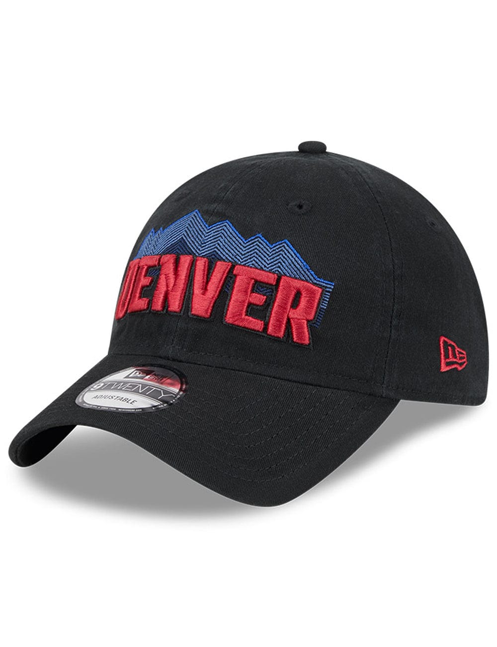 New Era Caps Denver Nuggets New Era NBA 24 City Edition 9TWENTY Strapback Hat