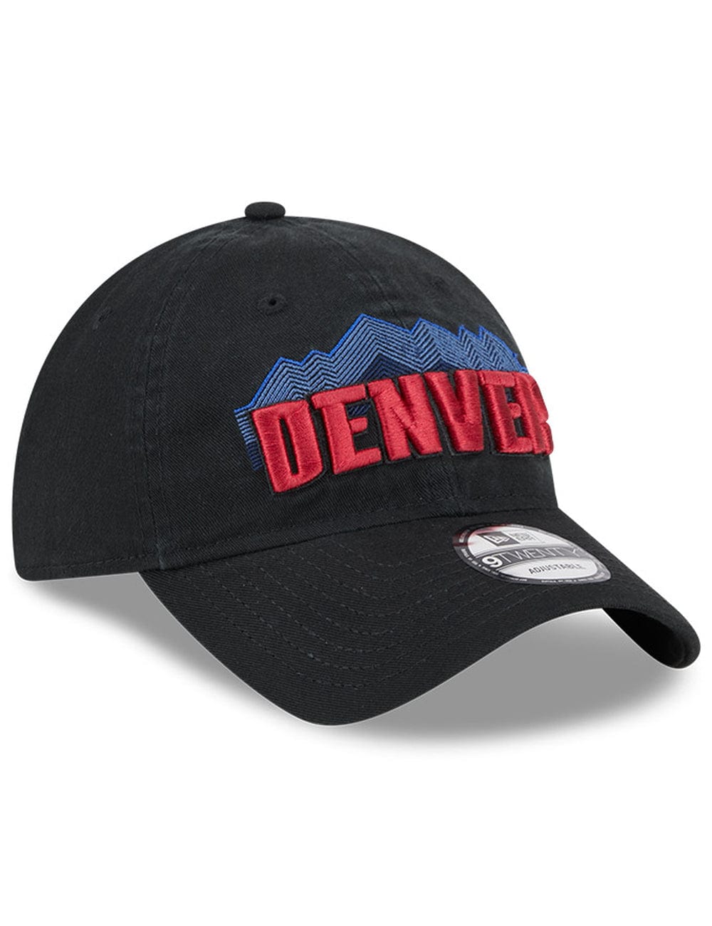 New Era Caps Denver Nuggets New Era NBA 24 City Edition 9TWENTY Strapback Hat