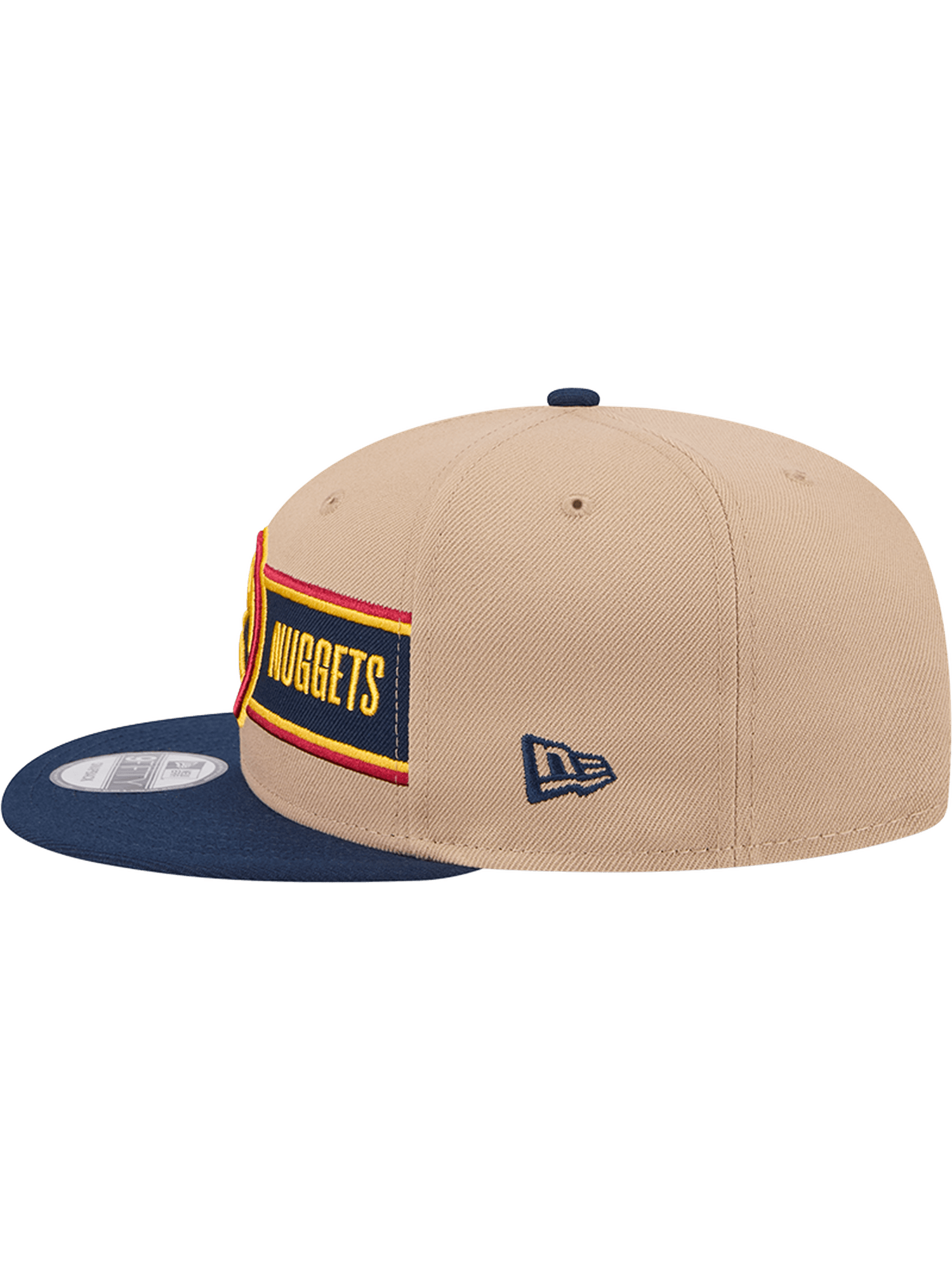 New Era Caps Denver Nuggets New Era NBA 24 Draft 9FIFTY Snapback Hat - Tan