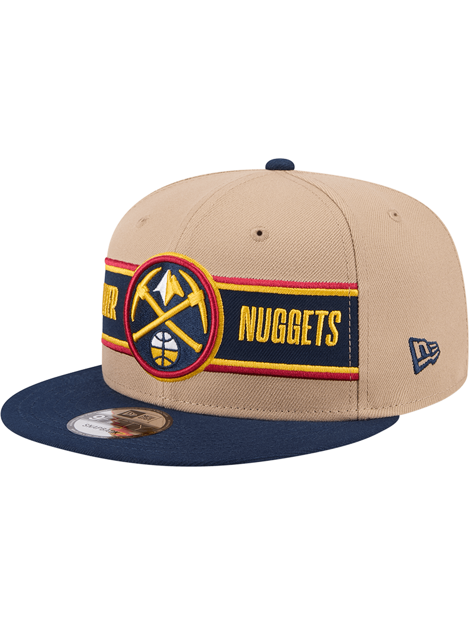 New Era Caps Denver Nuggets New Era NBA 24 Draft 9FIFTY Snapback Hat - Tan