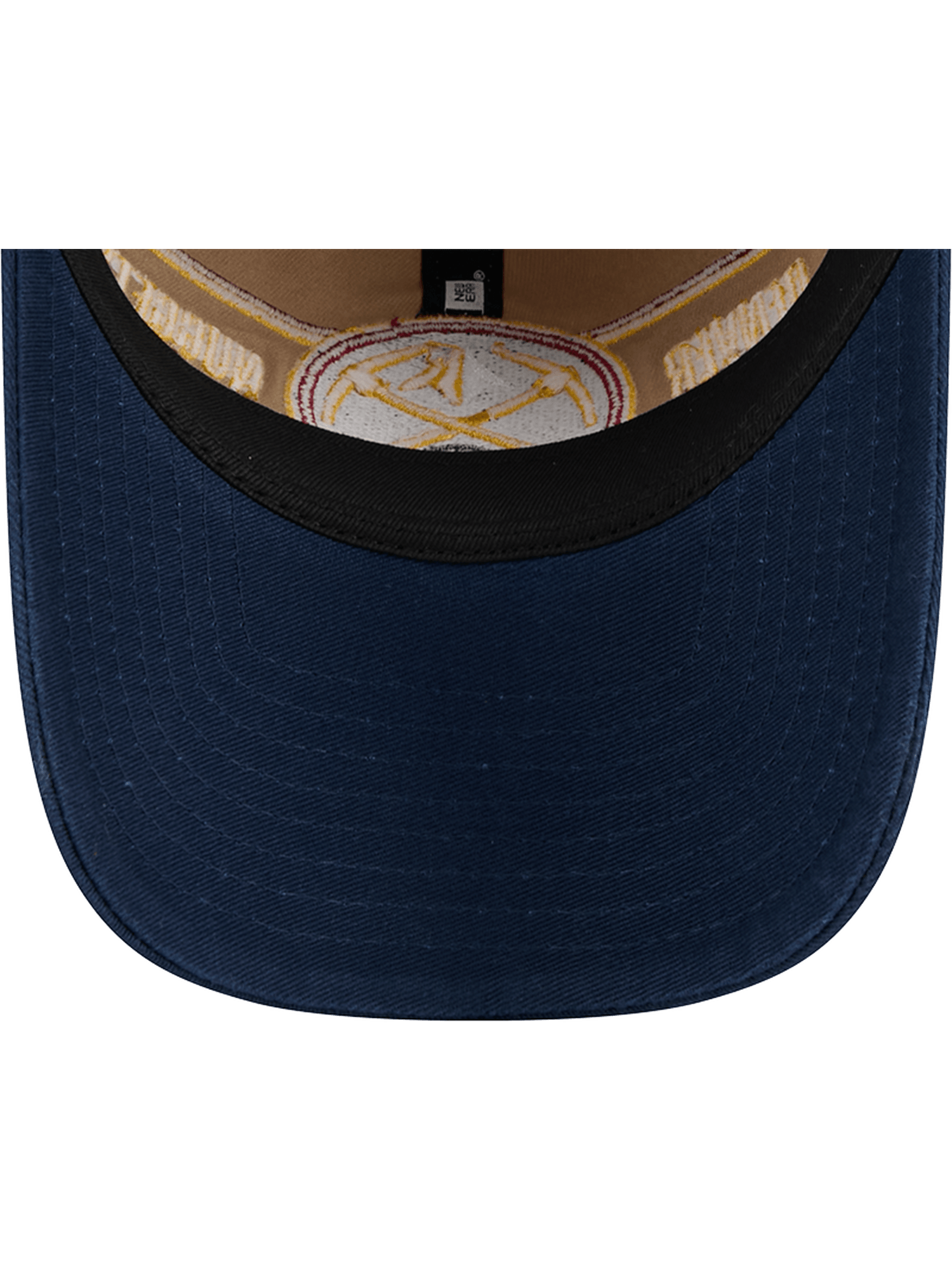 New Era Caps Denver Nuggets New Era NBA 24 Draft 9TWENTY Strapback Hat - Tan