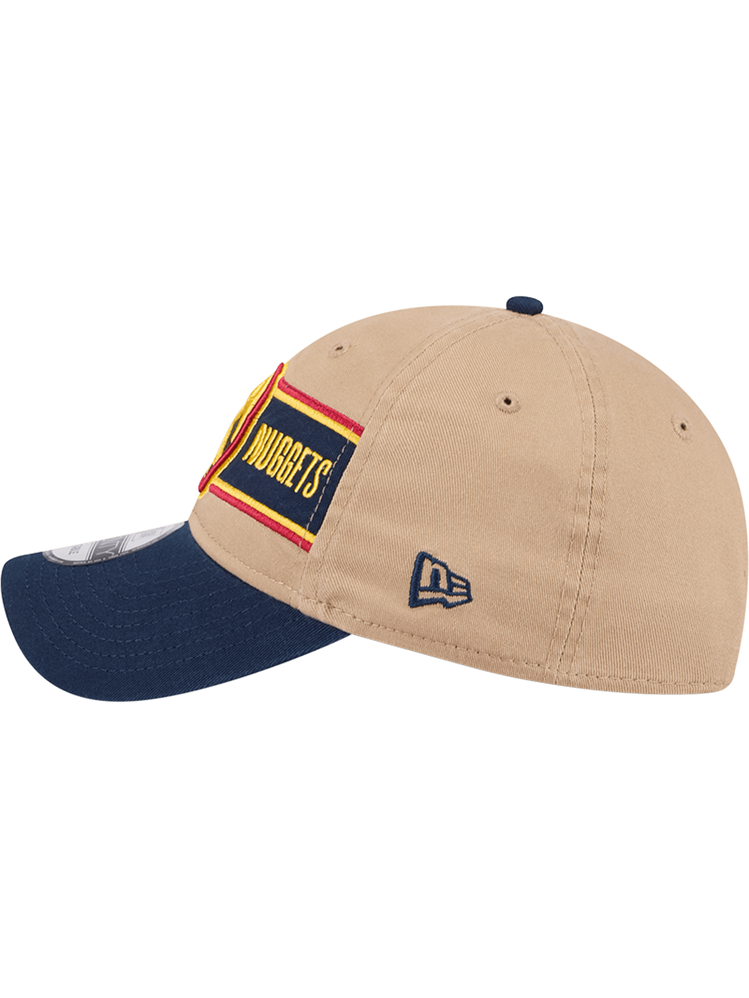 New Era Caps Denver Nuggets New Era NBA 24 Draft 9TWENTY Strapback Hat - Tan