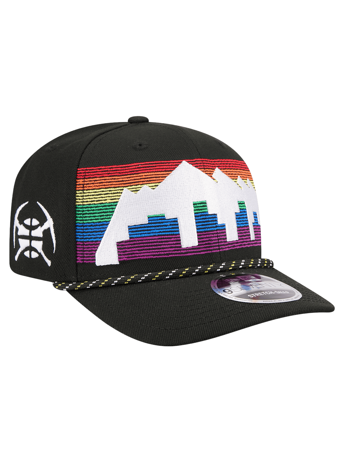 New Era Caps Denver Nuggets New Era NBA 25-26 City Edition 9SEVENTY Stretch Snapback Hat