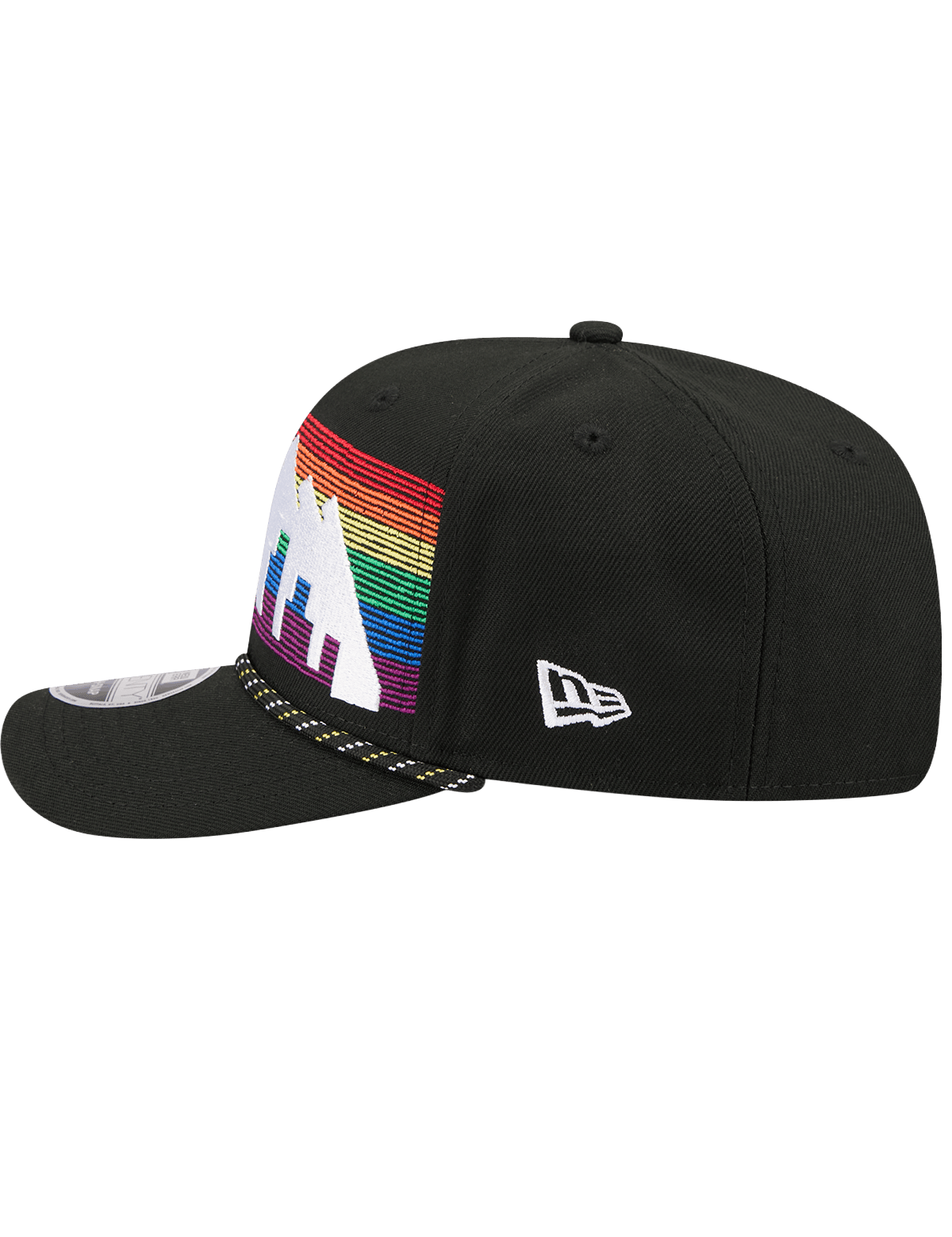 New Era Caps Denver Nuggets New Era NBA 25-26 City Edition 9SEVENTY Stretch Snapback Hat