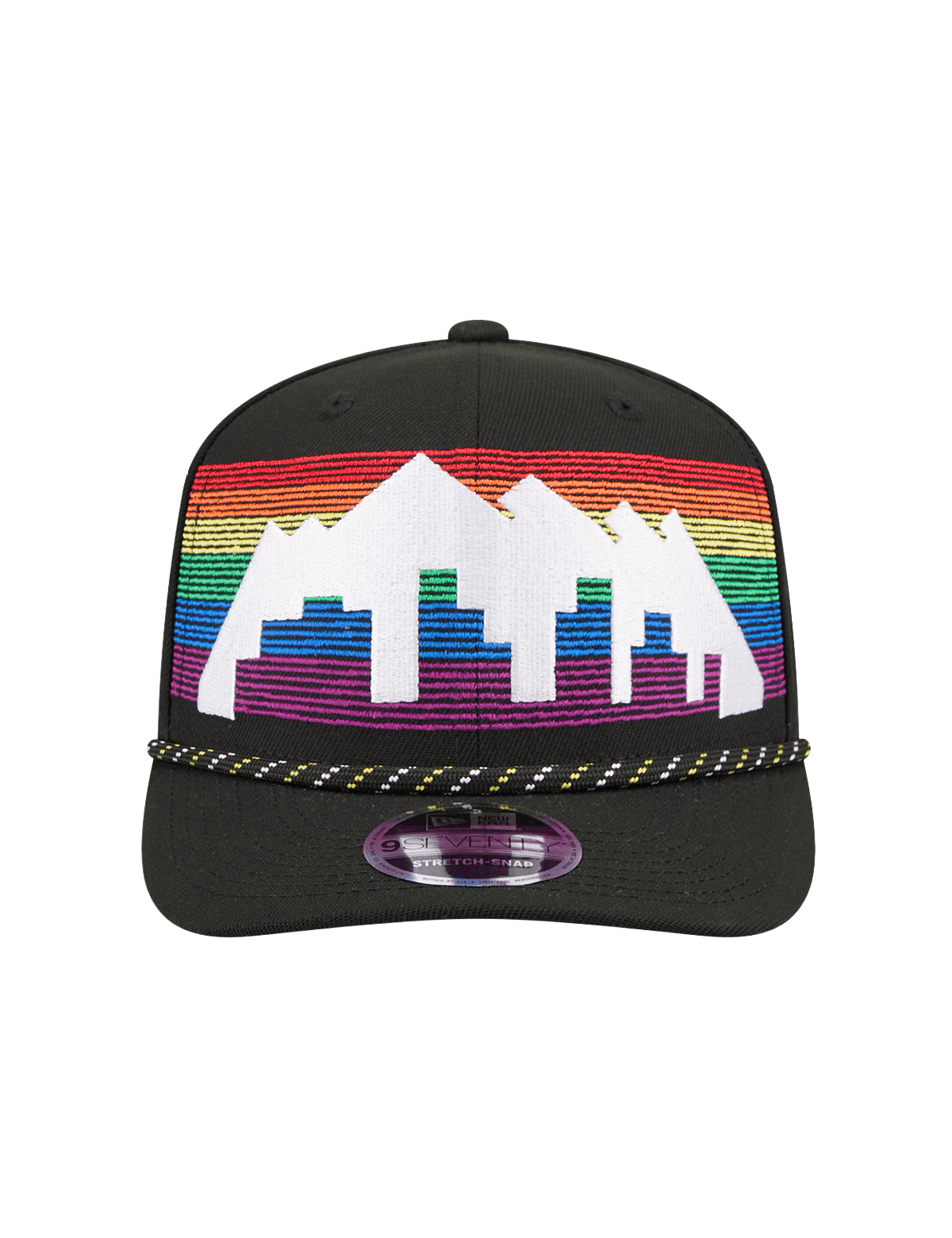New Era Caps Denver Nuggets New Era NBA 25-26 City Edition 9SEVENTY Stretch Snapback Hat