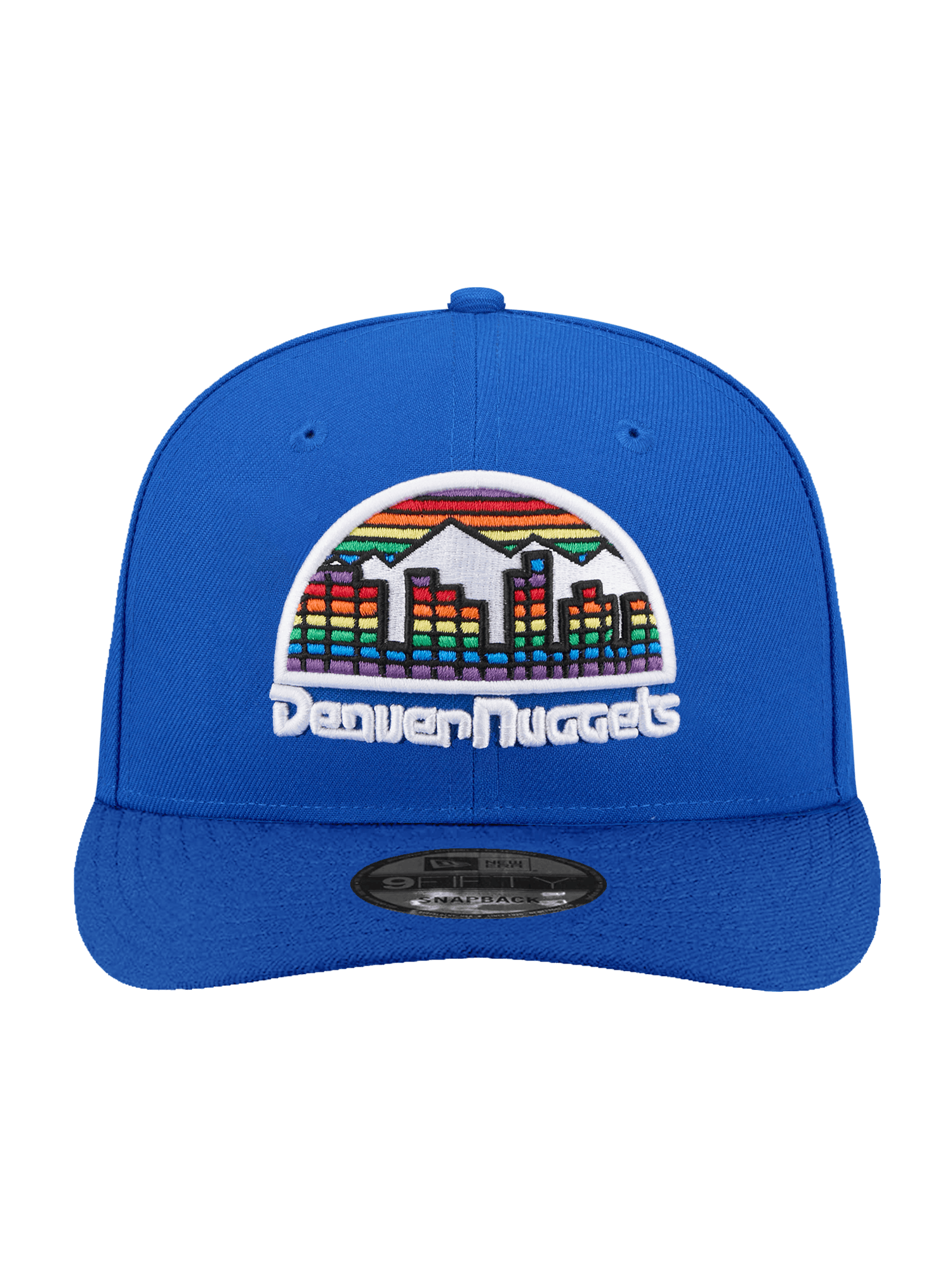 New Era Caps Denver Nuggets New Era NBA HWC 9FIFTY Pre-Curved Snapback Hat - Blue