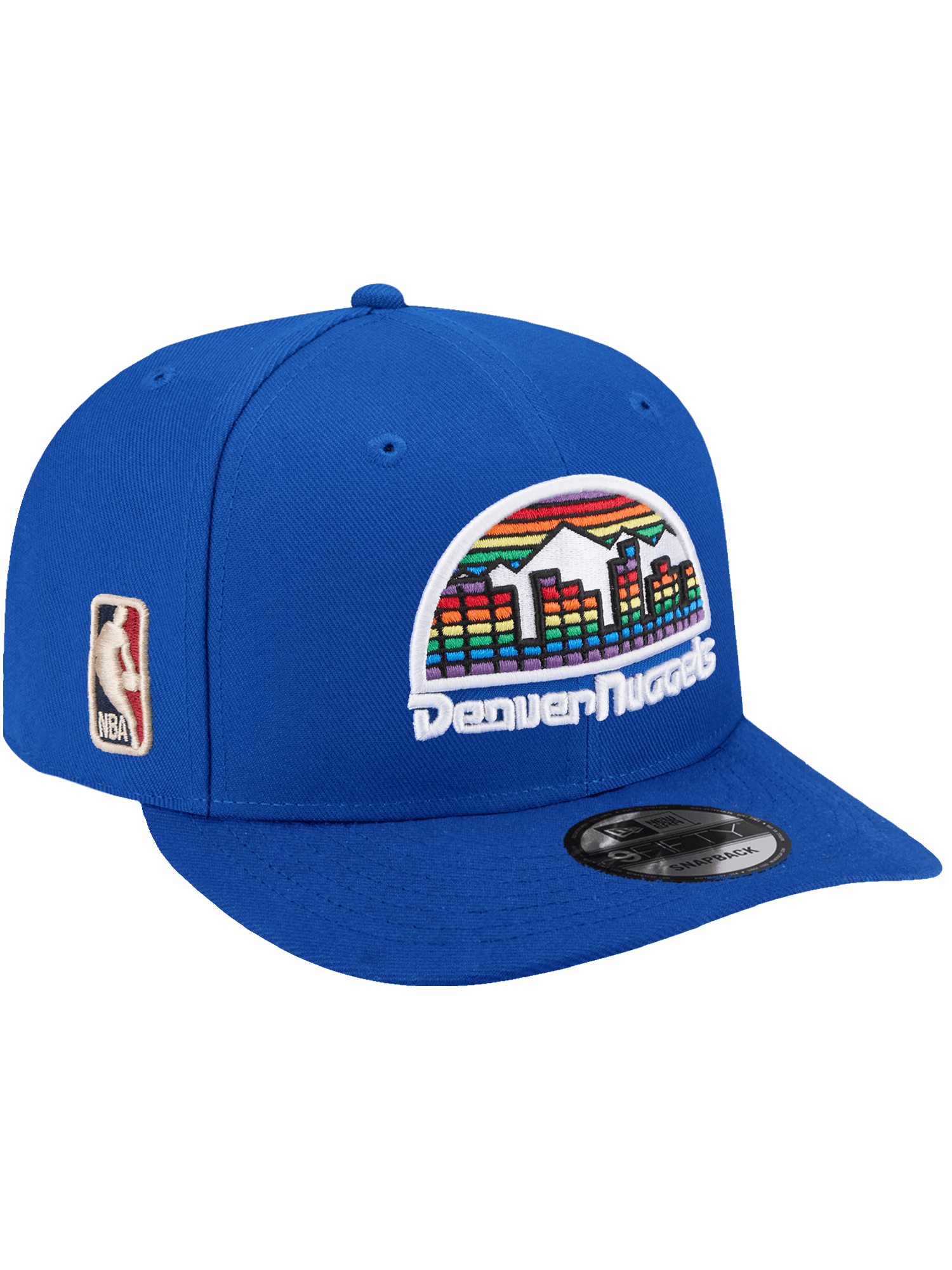 New Era Caps Denver Nuggets New Era NBA HWC 9FIFTY Pre-Curved Snapback Hat - Blue