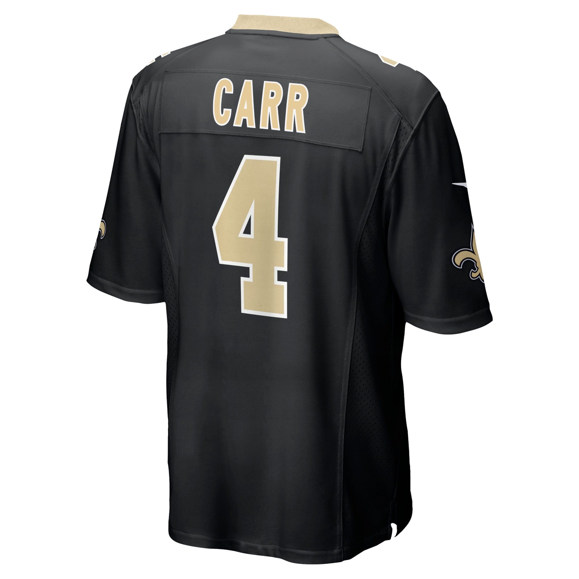 Nike Jerseys Derek Carr New Orleans Saints Nike NFL Game Jersey - Black