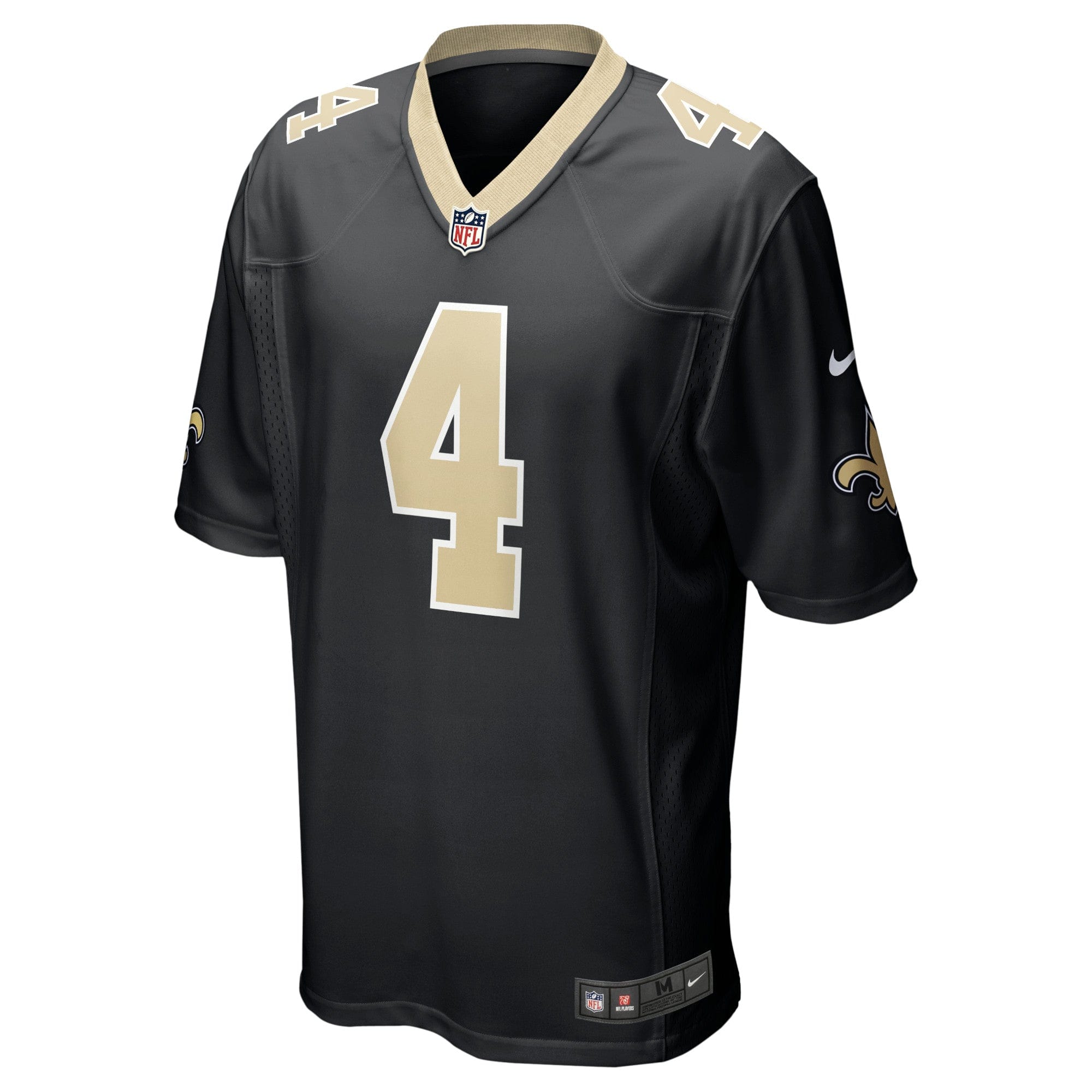 Nike Jerseys Derek Carr New Orleans Saints Nike NFL Game Jersey - Black