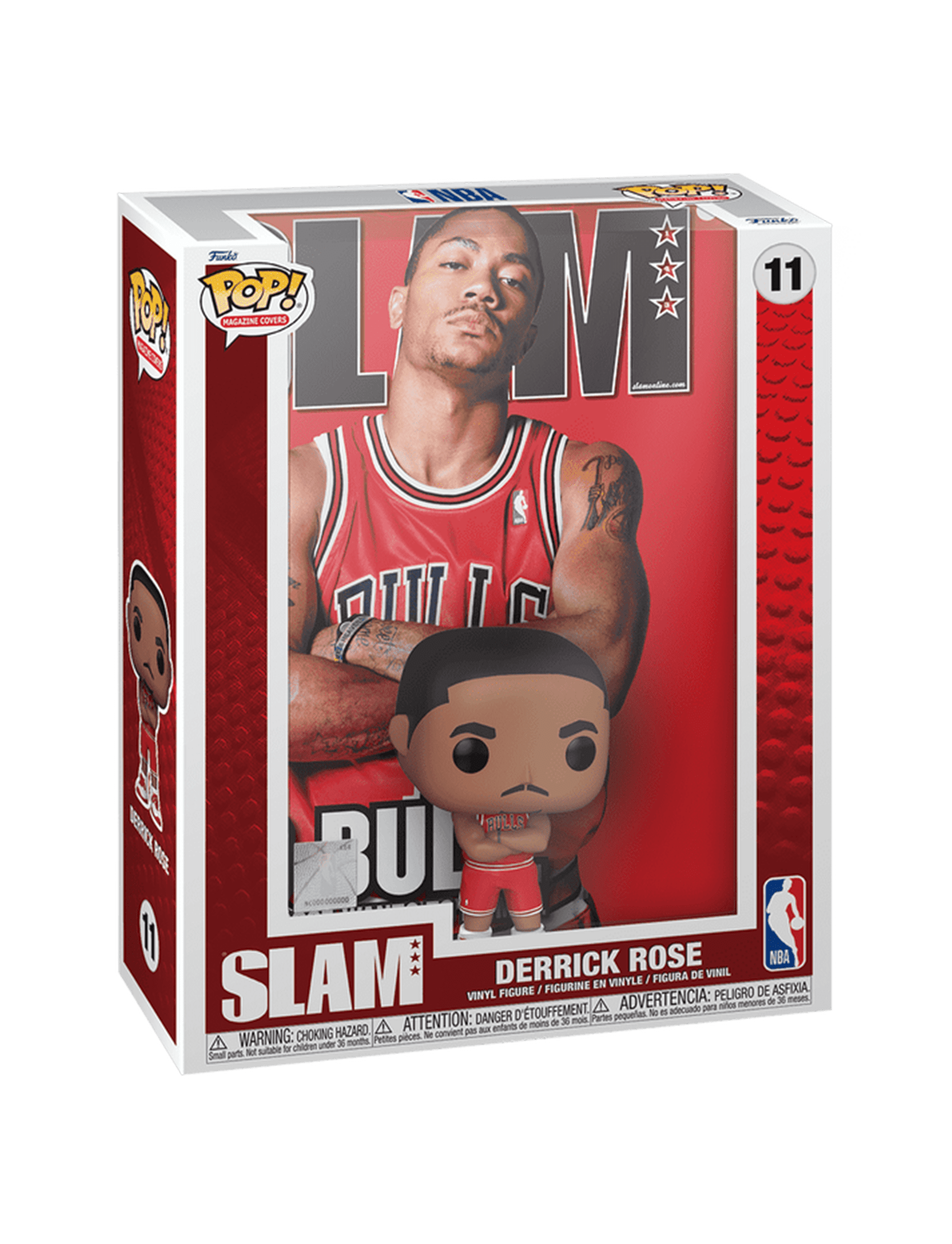Funko Figures Derrick Rose Chicago Bulls Funko NBA Slam Magazine Pop Figure