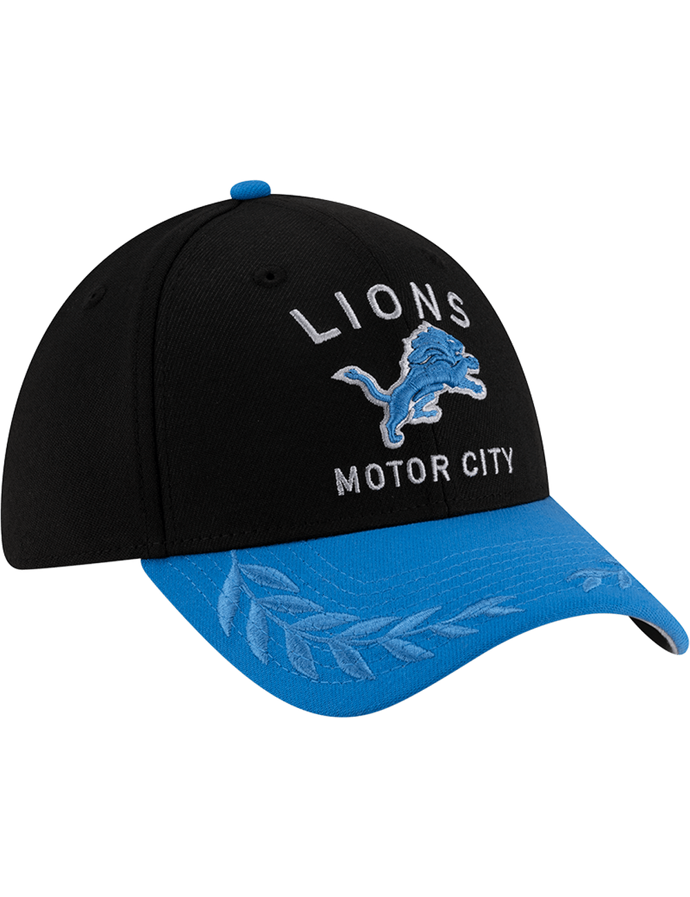 New Era Caps Detroit Lions New Era NFL 25 Draft 39THIRTY Stretch-Fit Hat - Black