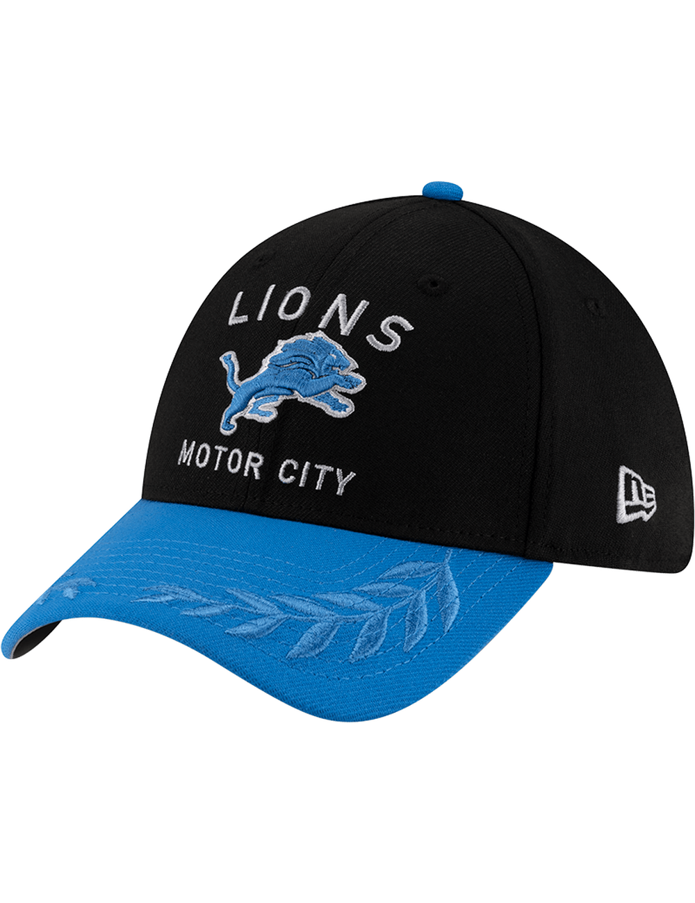 New Era Caps Detroit Lions New Era NFL 25 Draft 39THIRTY Stretch-Fit Hat - Black